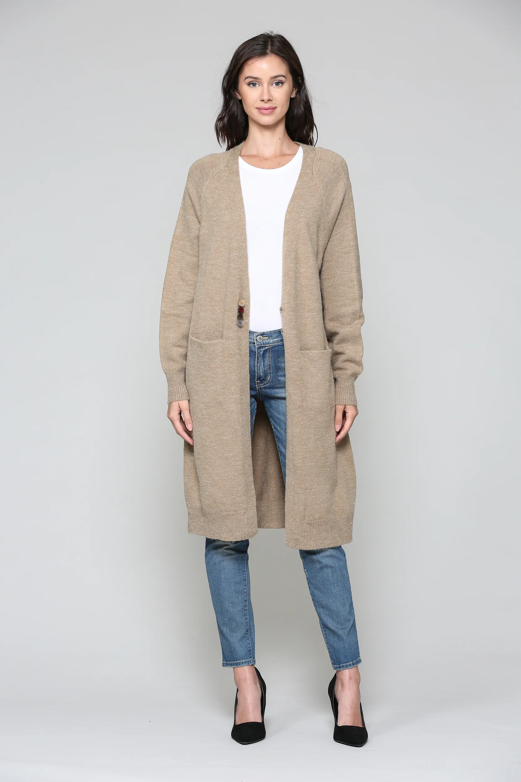 Holly Knitted Sweater Cardigan - Image 3