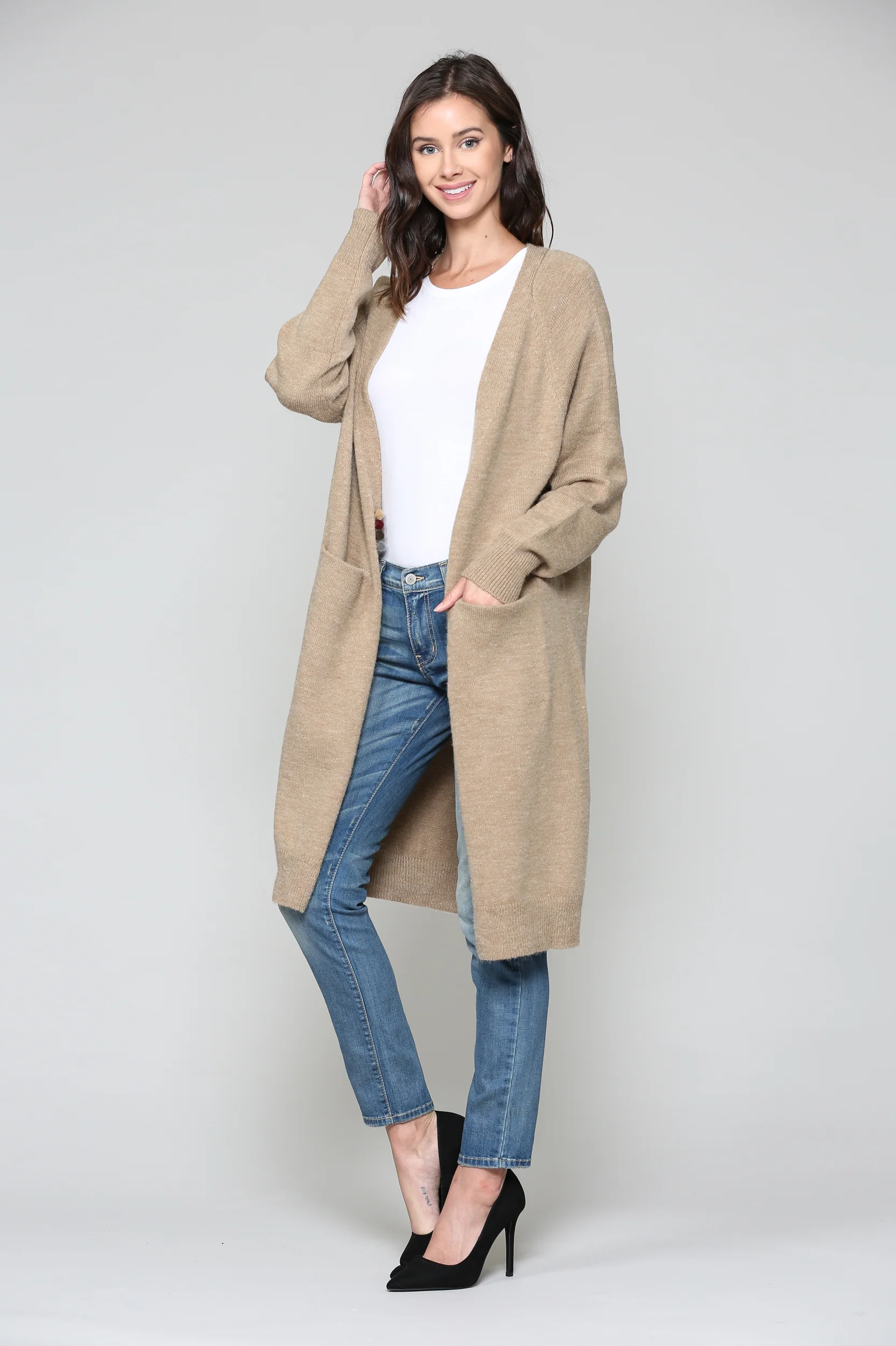 Holly Knitted Sweater Cardigan - Image 6