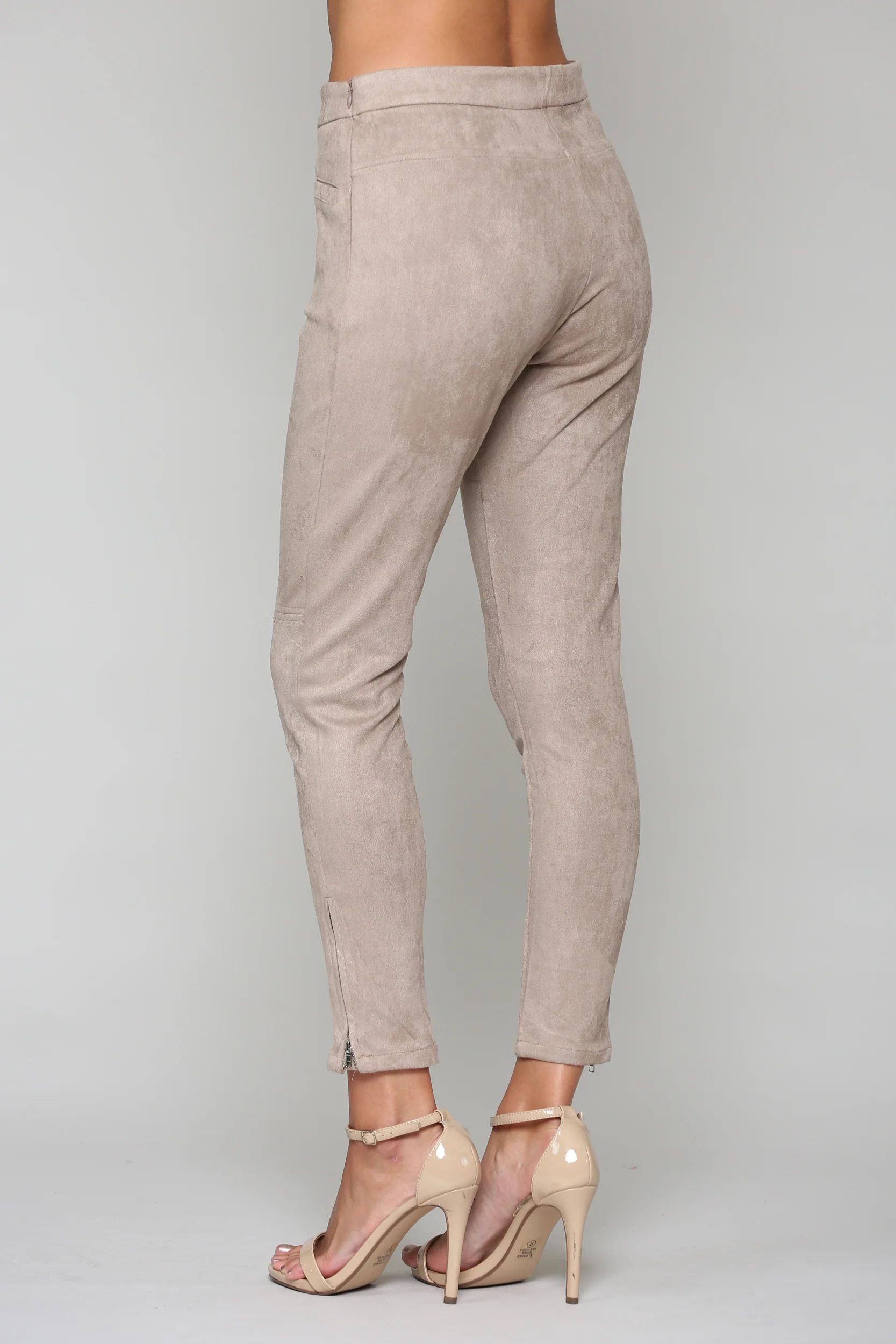 Ariel Stretch Suede Pant - Image 10