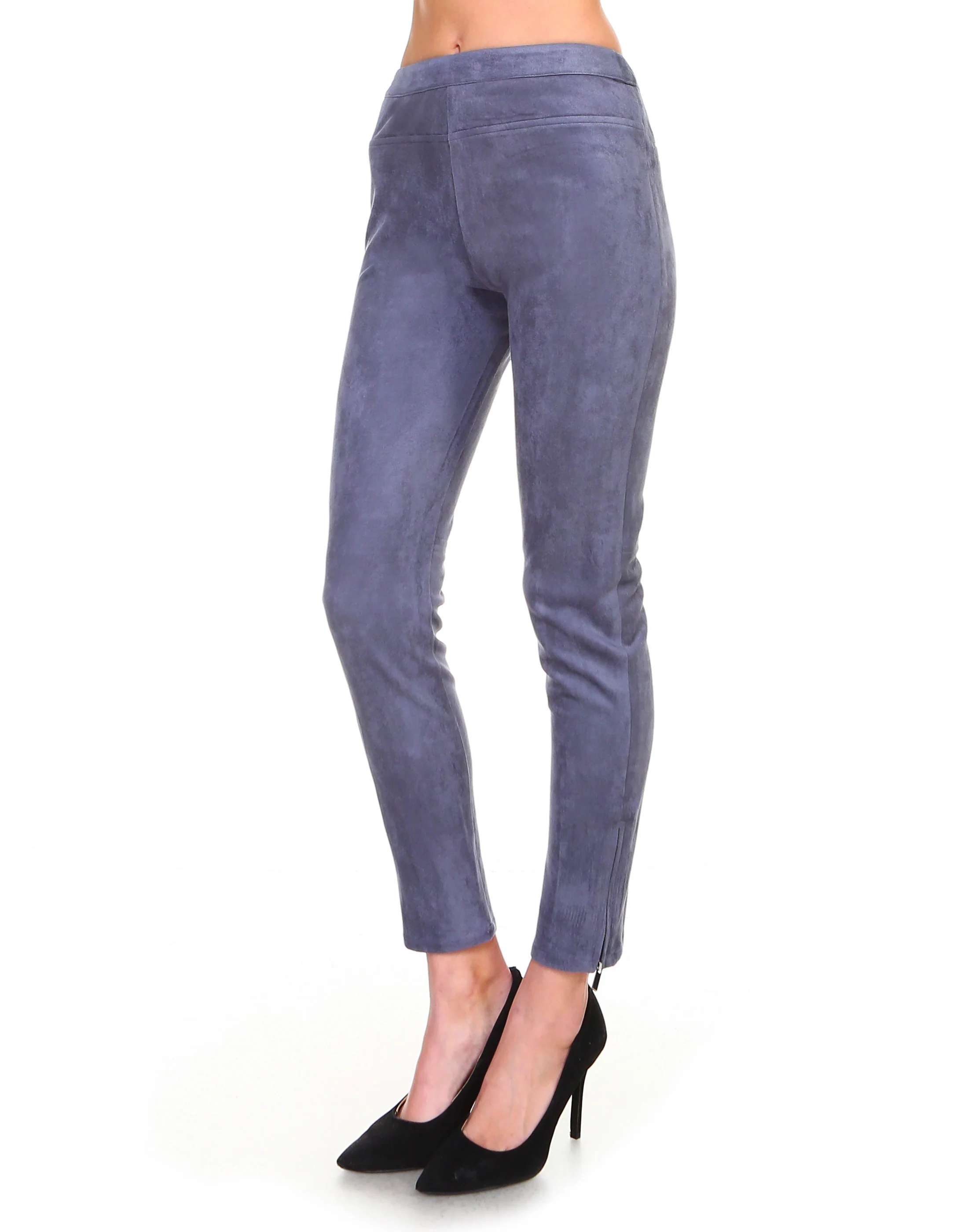 Ariel Stretch Suede Pant - Image 9