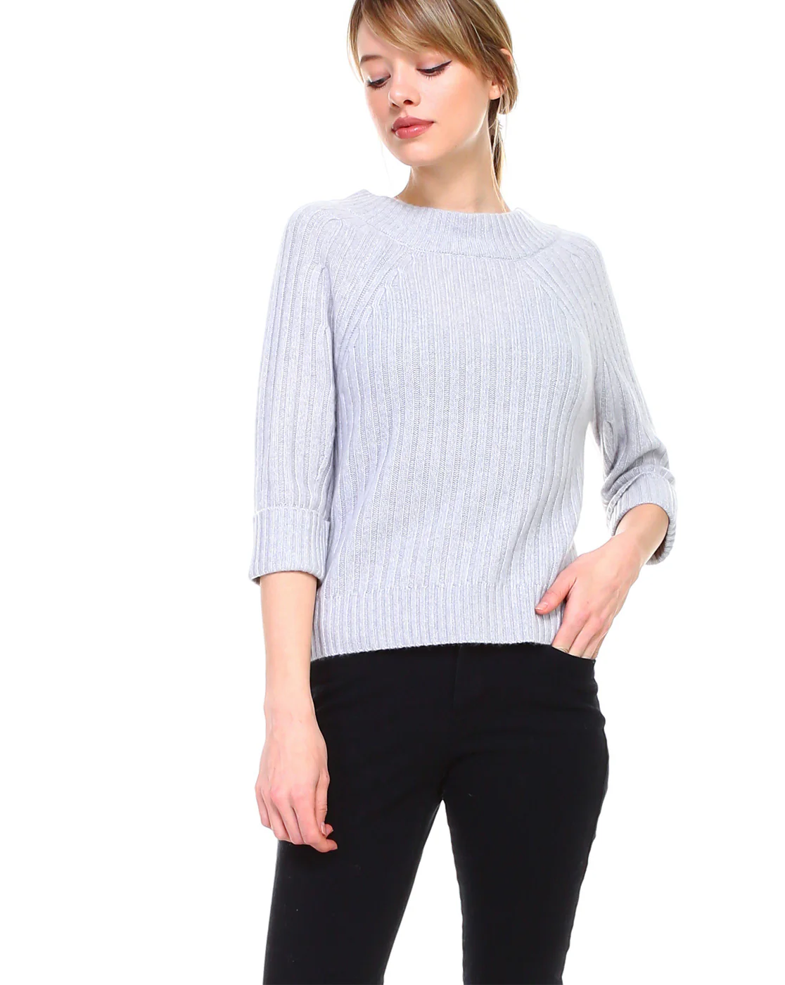 Selma Ribbed Knitted Sweater - Image 4