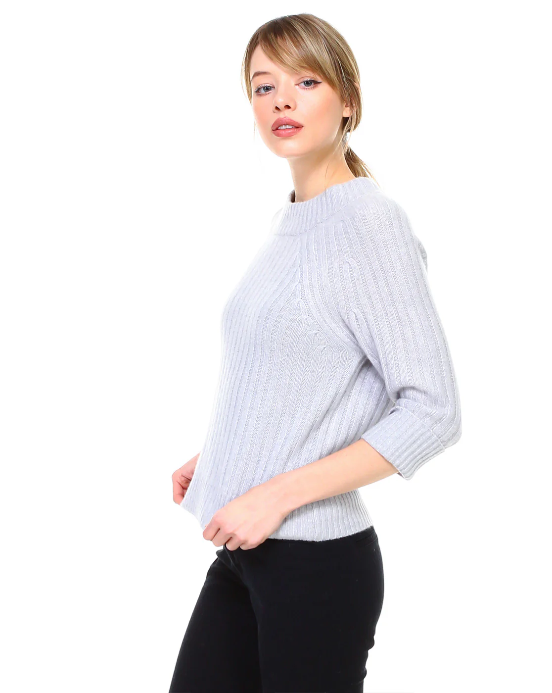 Selma Ribbed Knitted Sweater - Image 5