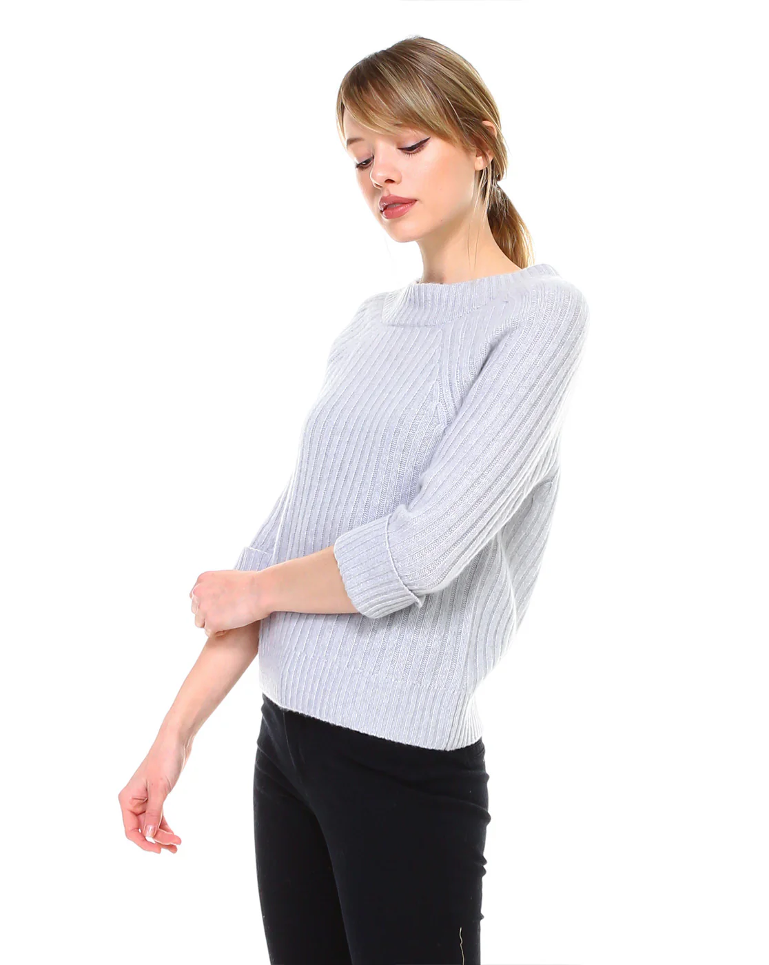 Selma Ribbed Knitted Sweater - Image 7