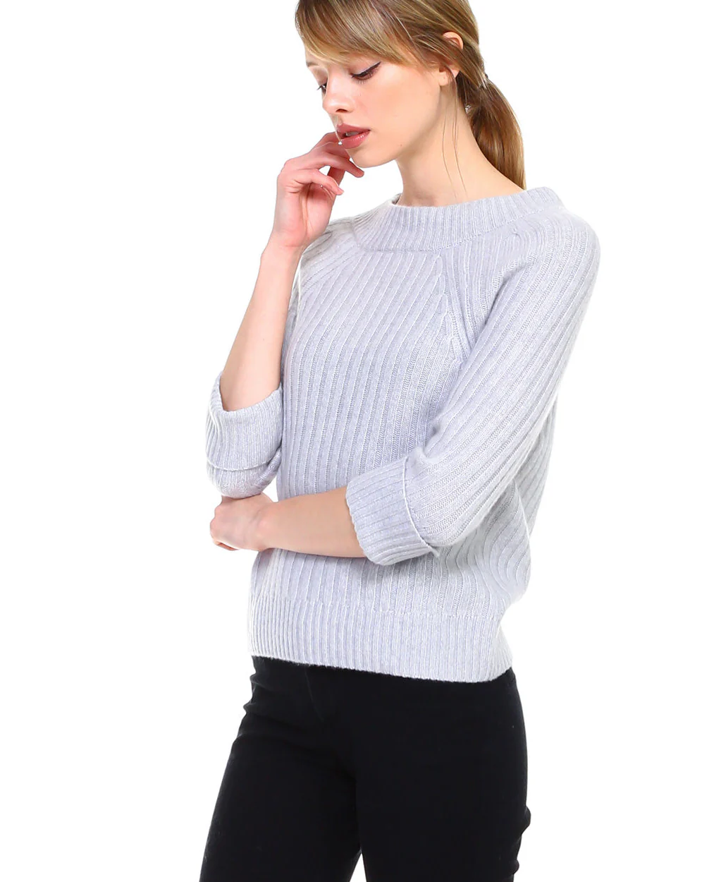 Selma Ribbed Knitted Sweater - Image 8