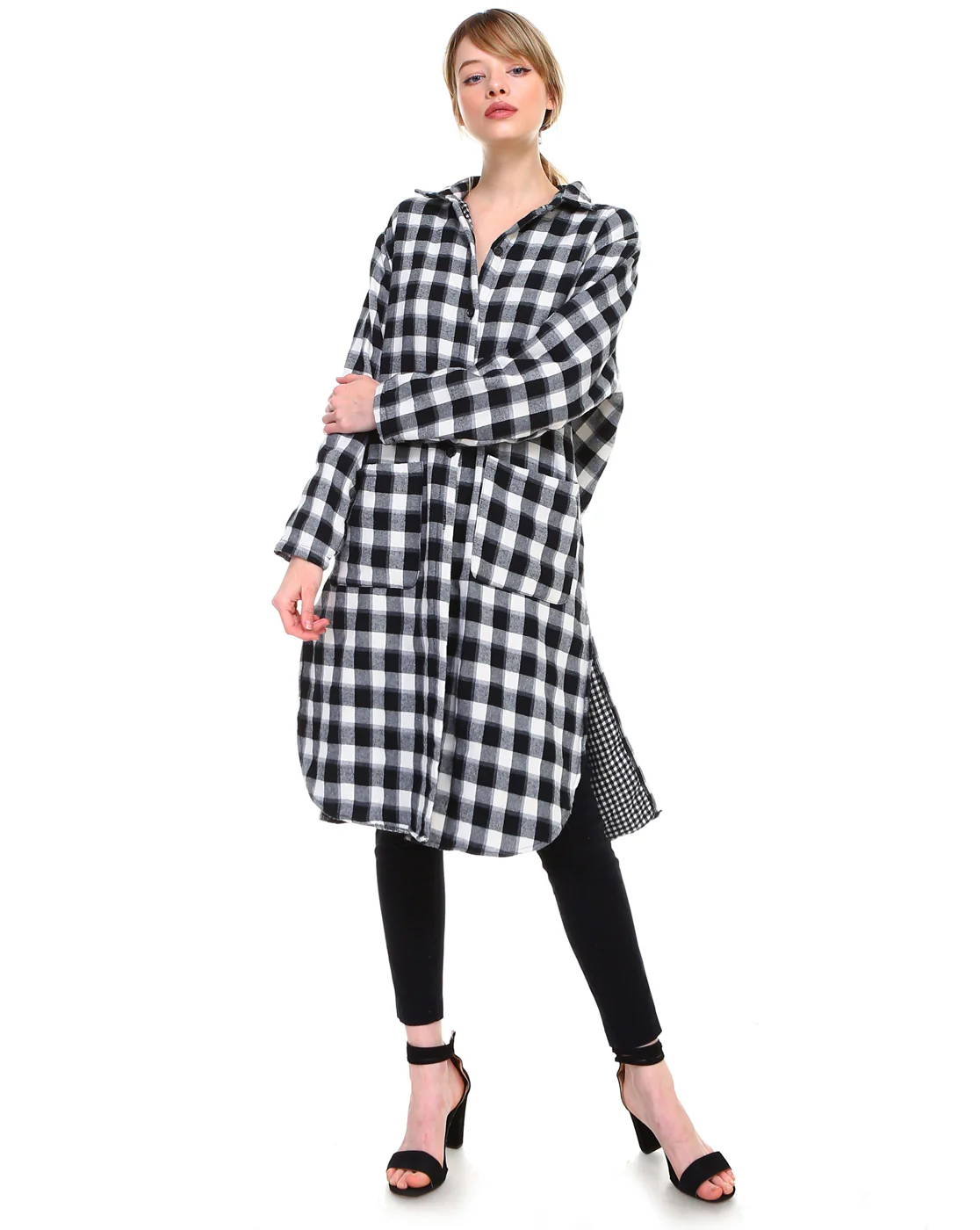 Polly Plaid Thick Flannel Jacket - Image 6