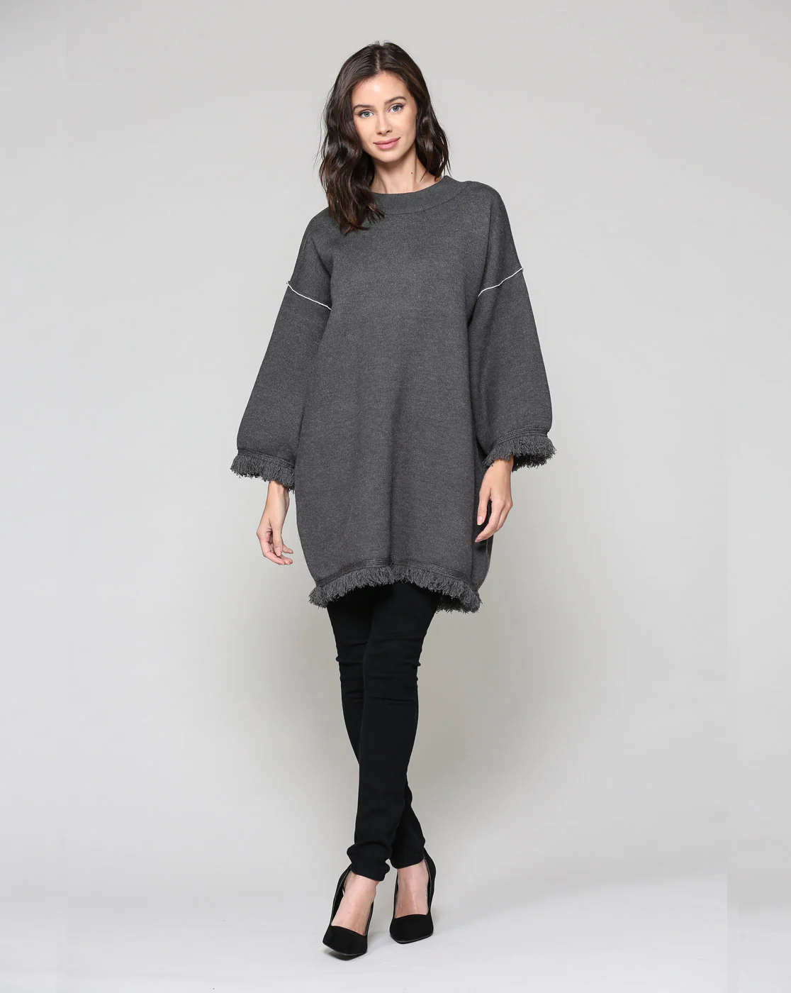 Susie Knitted Sweater Tunic - Image 3