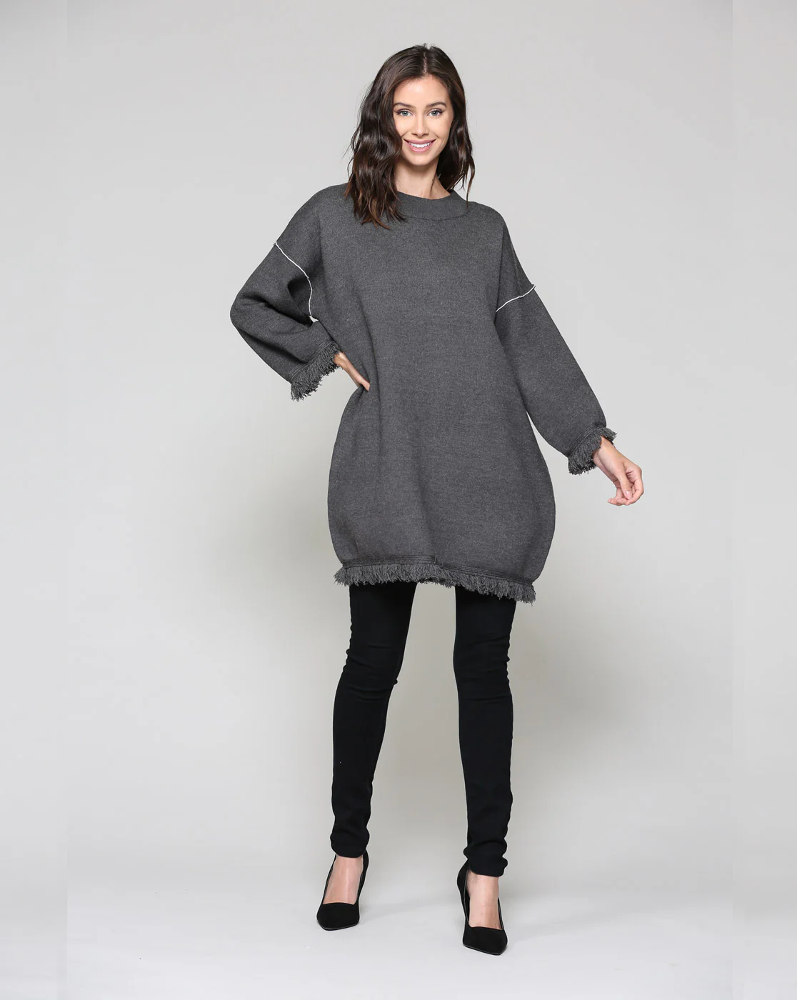 Susie Knitted Sweater Tunic - Image 6