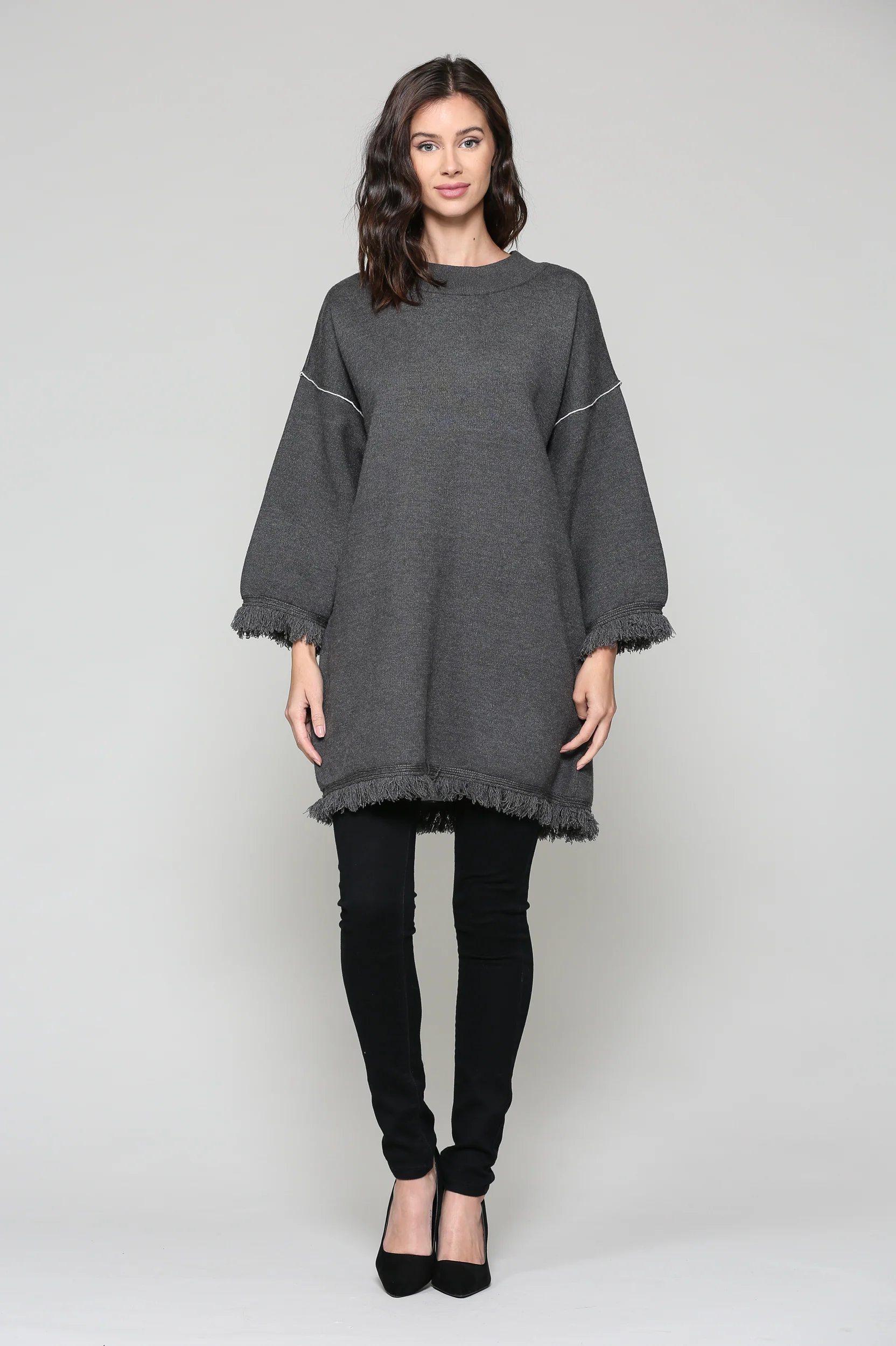Susie Knitted Sweater Tunic - Image 7