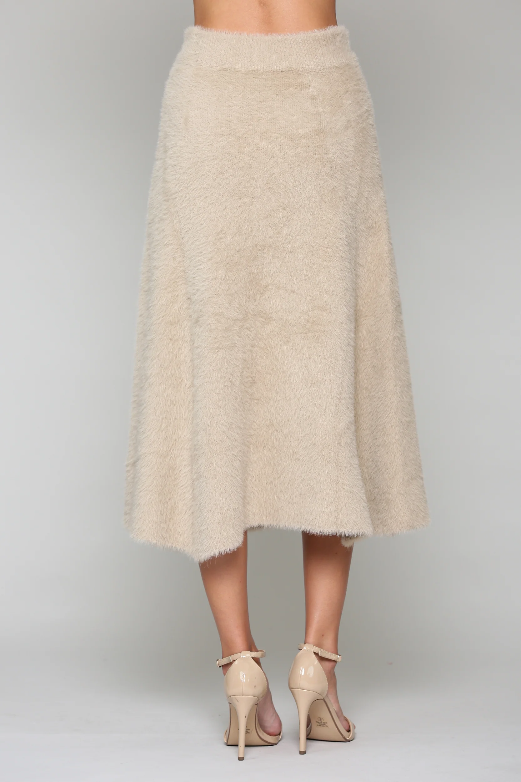 Stephanie Sweater Brushed Knitted Skirt - Image 7