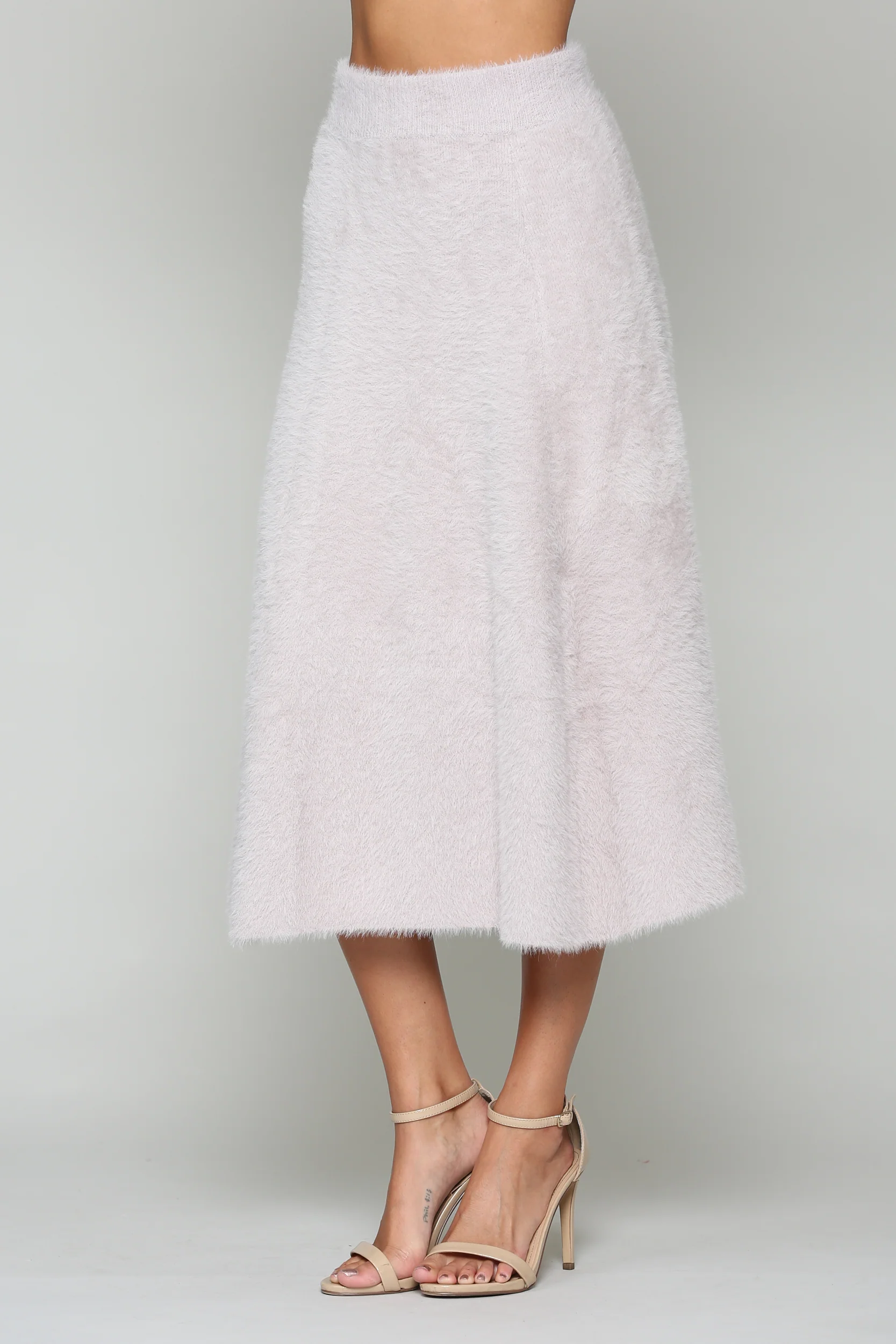Stephanie Sweater Brushed Knitted Skirt - Image 9