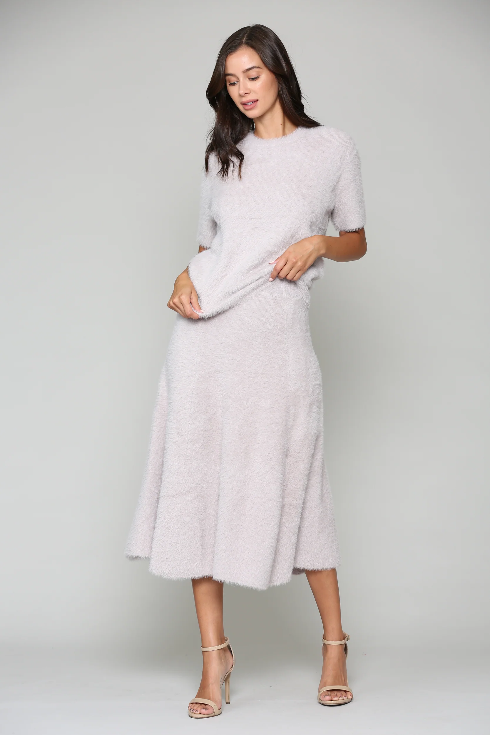 Shannon Sweater Brushed Knitted Top - Image 11