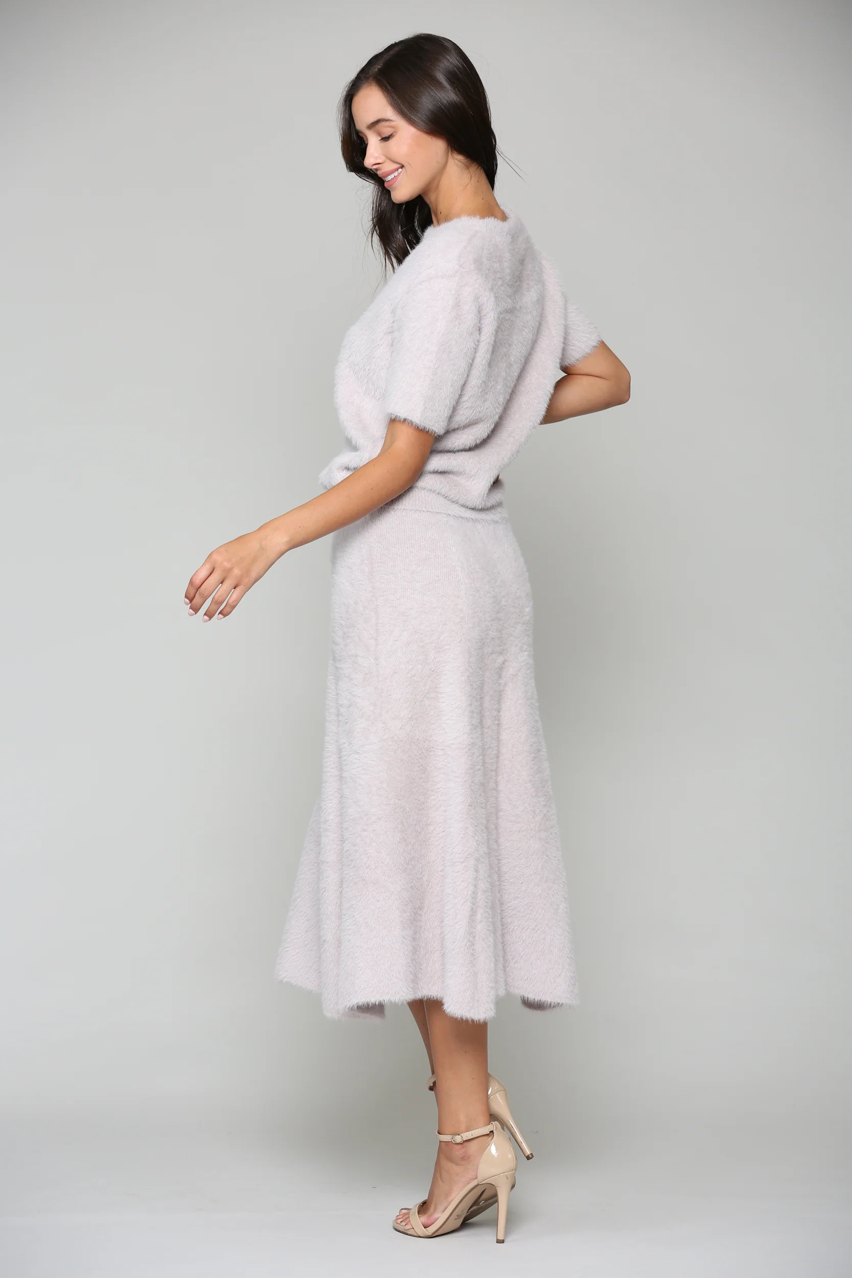 Shannon Sweater Brushed Knitted Top - Image 8