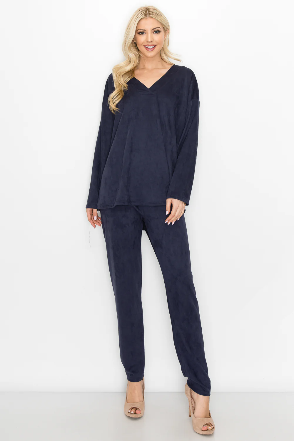 Andrea Stretch Suede Top - Image 20