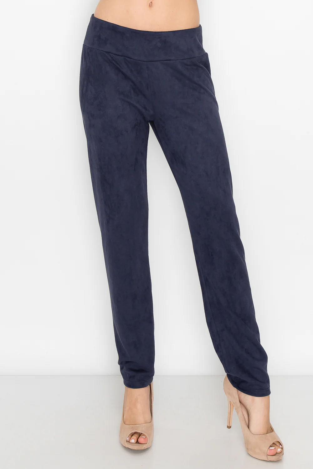 Annelise Stretch Suede Pant - Image 3