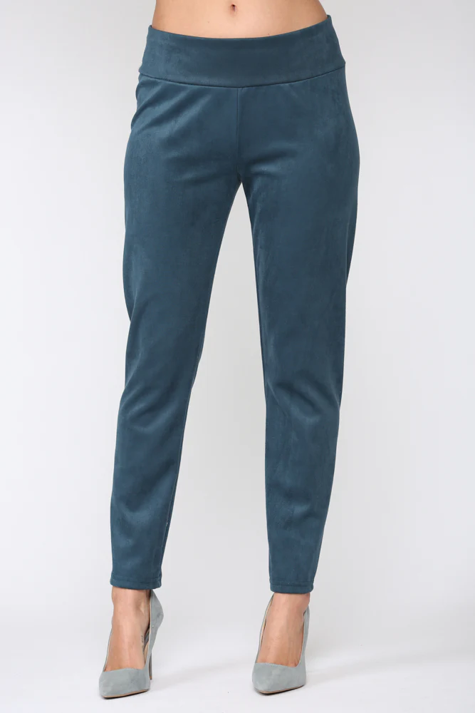 Annelise Stretch Suede Pant - Image 6