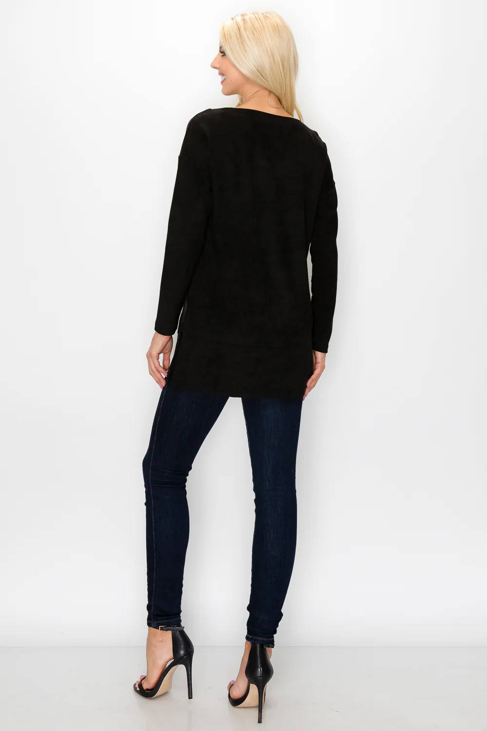 April Stretch Suede Tunic - Image 7