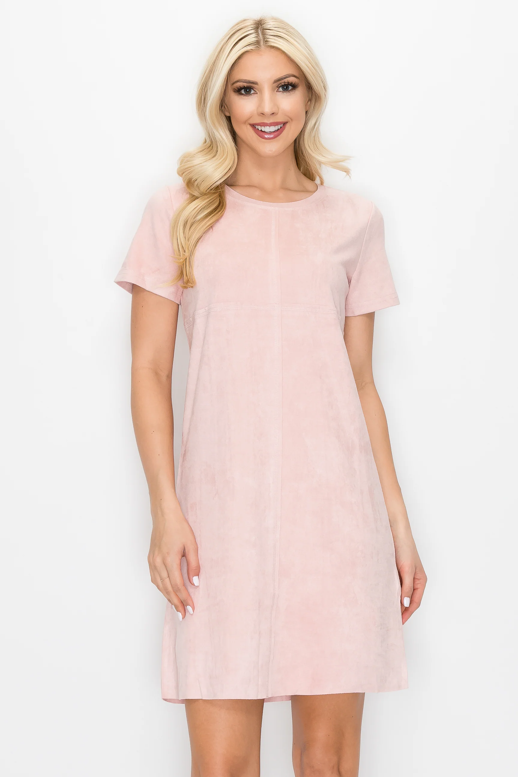 Audrey Suede Round Neck with Pockets - Image 12