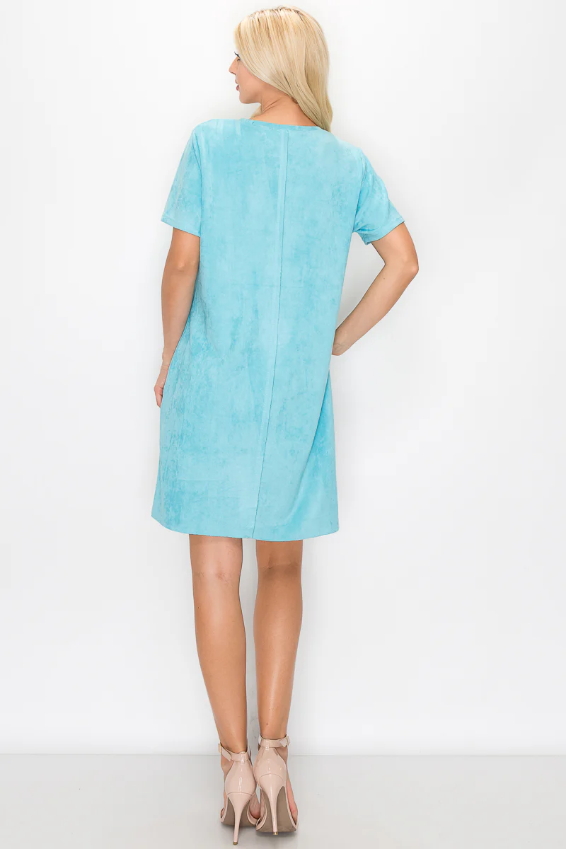 Audrey Suede Round Neck with Pockets - Image 18