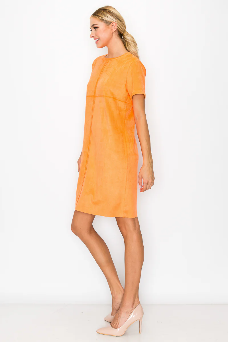 Audrey Suede Round Neck with Pockets - Image 23