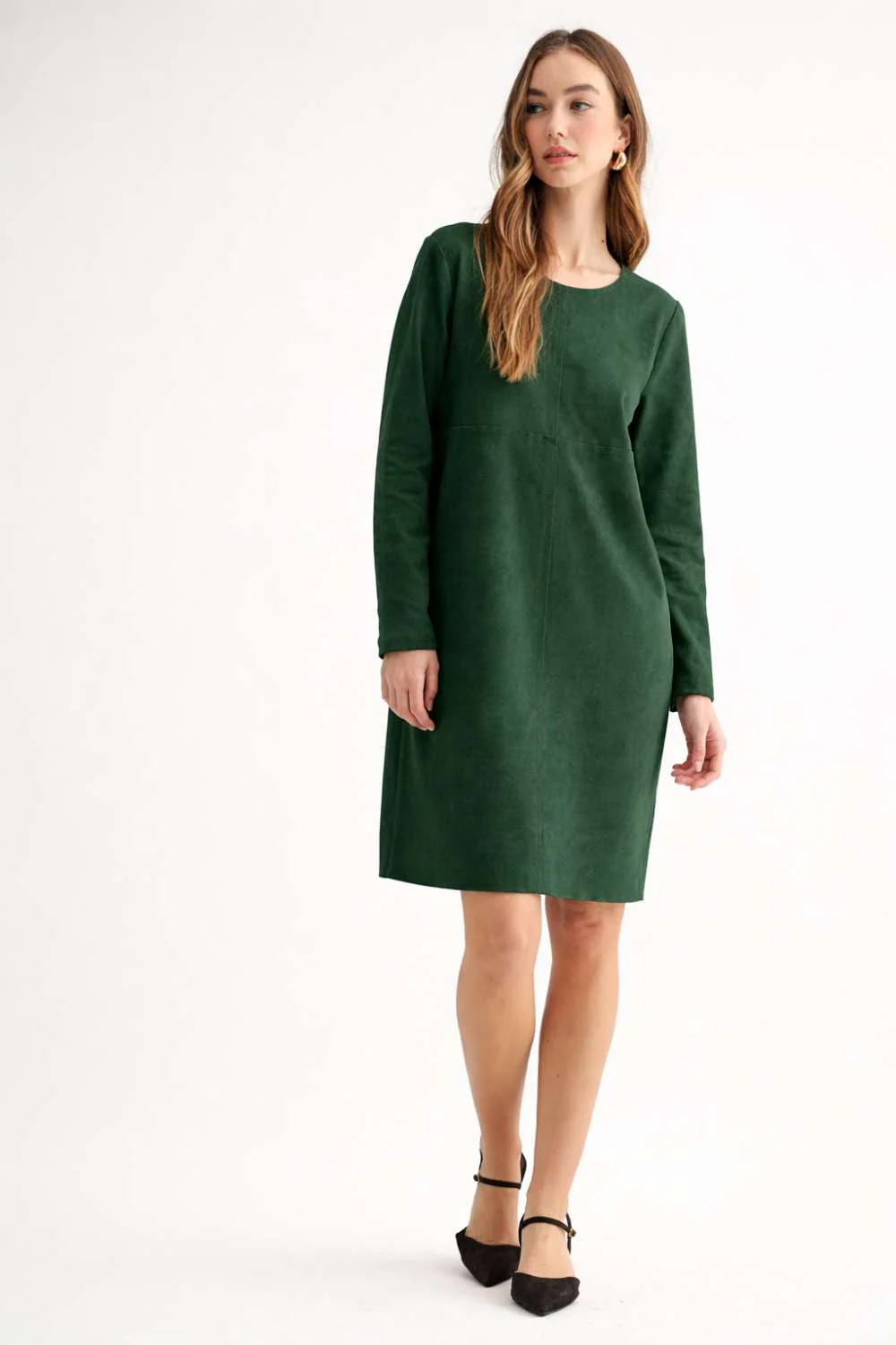 Aurora Suede Round Neck with NO Pockets - Image 30