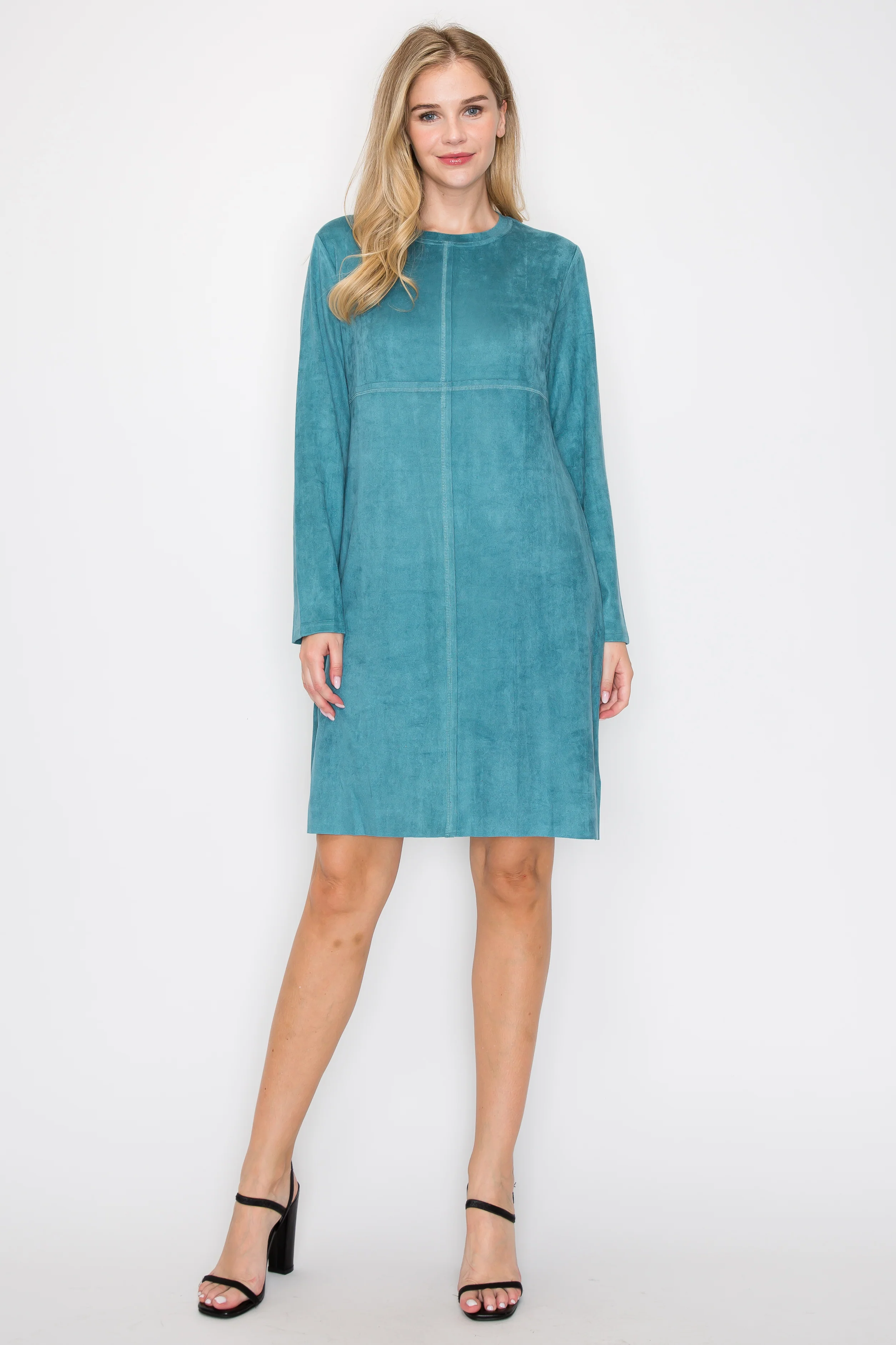 Aurora Suede Round Neck with NO Pockets - Image 44