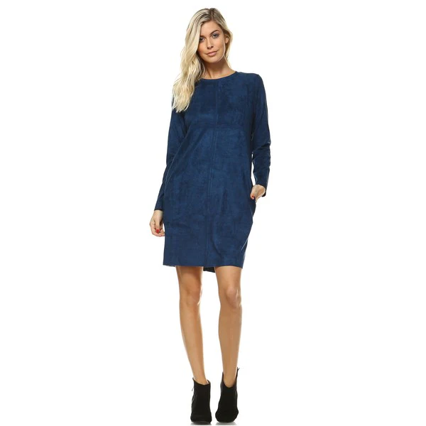 Aurora Suede Round Neck with NO Pockets - Image 45