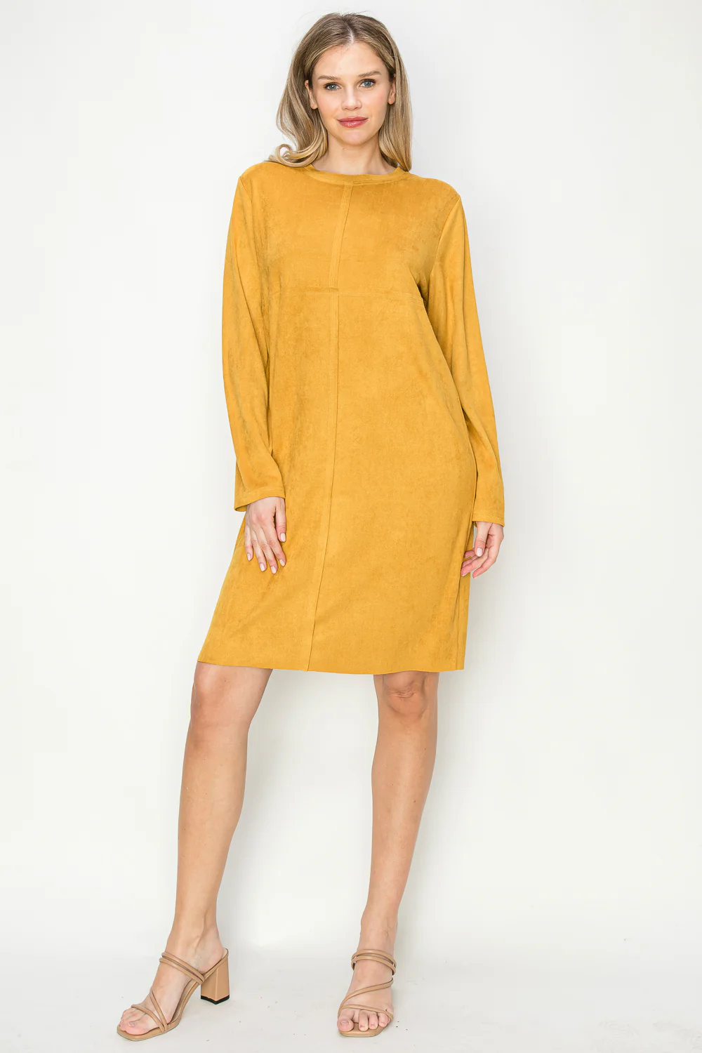 Aurora Suede Round Neck with NO Pockets - Image 32