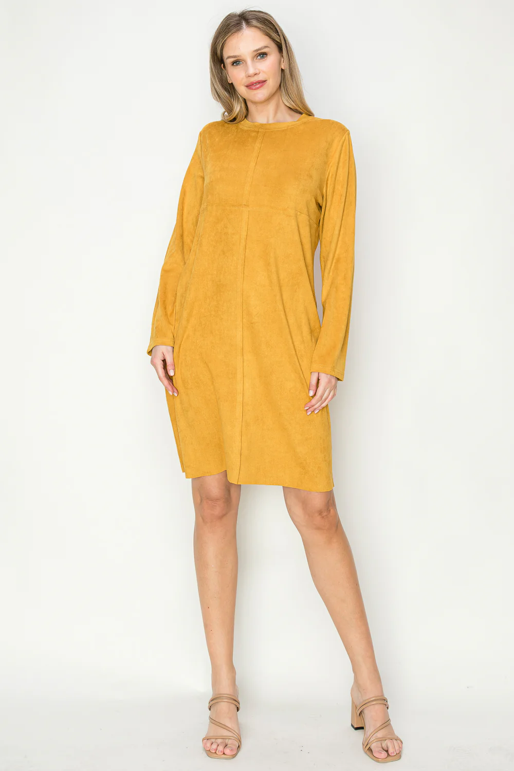 Aurora Suede Round Neck with NO Pockets - Image 33