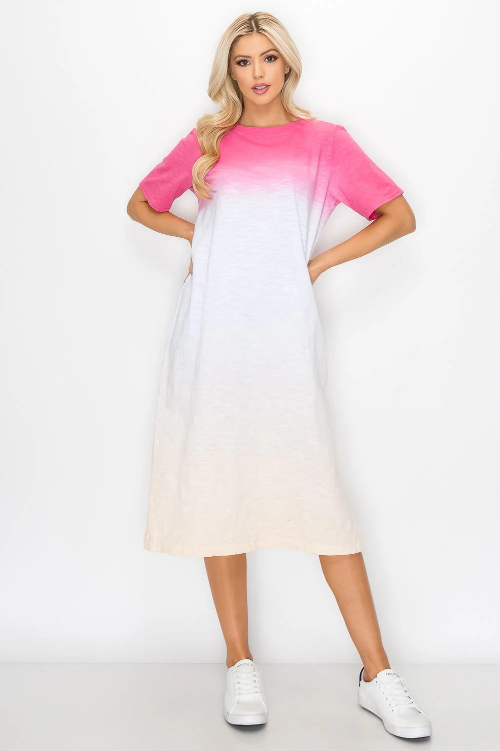 Cait Cotton Knit Dress - Image 4