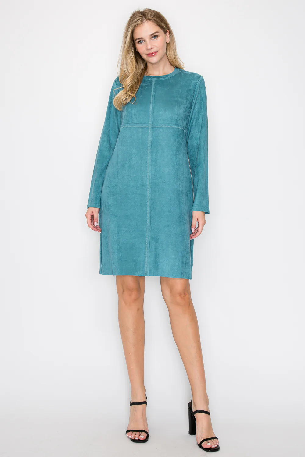 Aurora Suede Round Neck with Pockets - Image 25