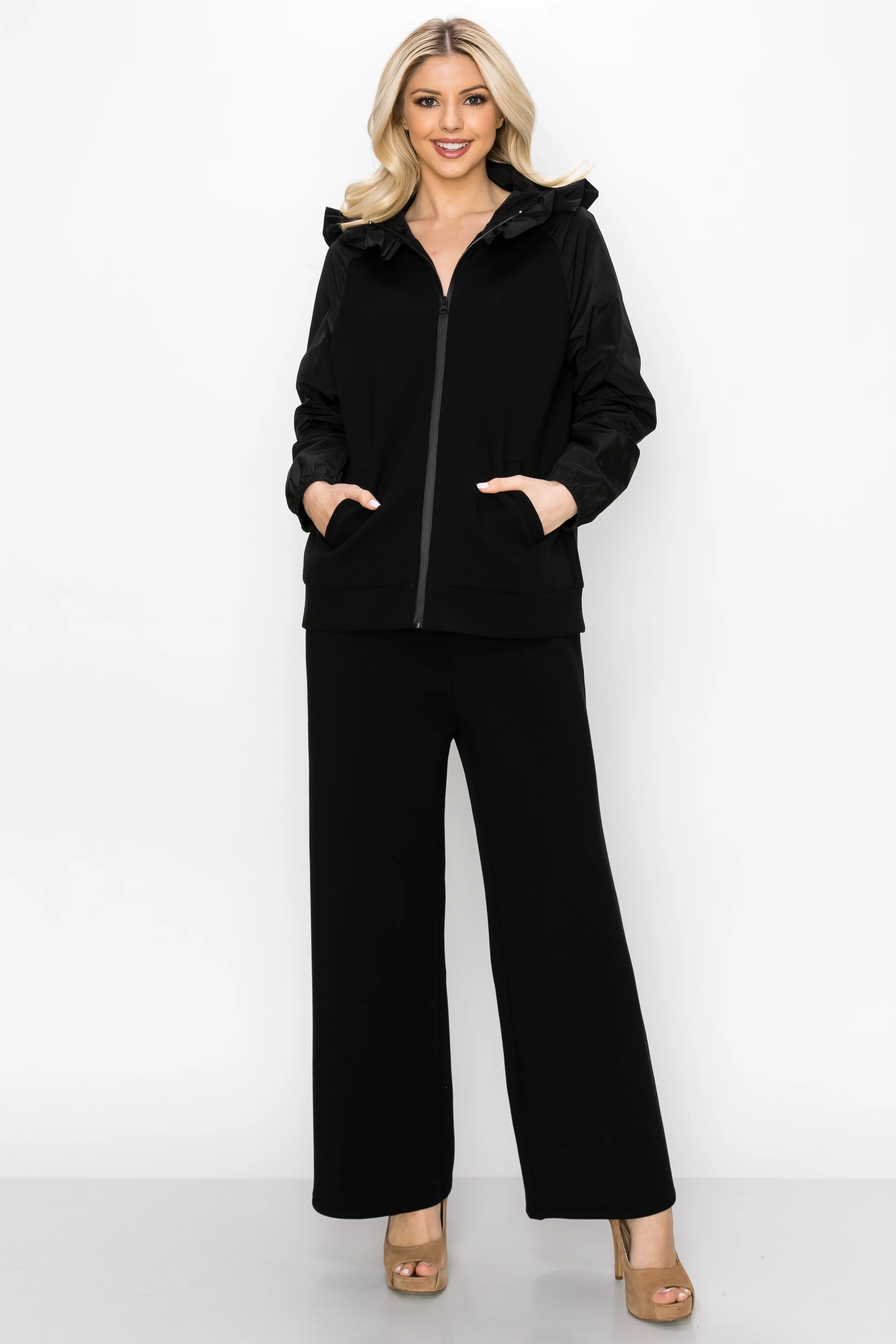 Fion Stretch French Scuba Pant - Image 10