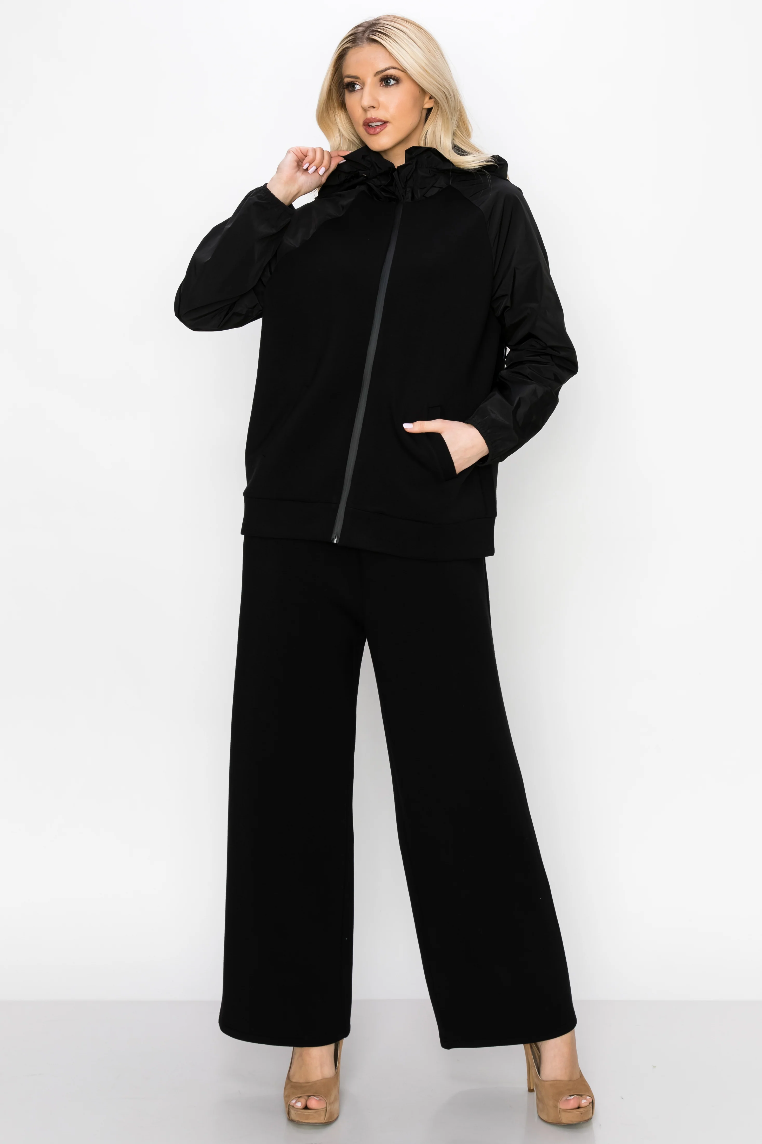 Fion Stretch French Scuba Pant - Image 11