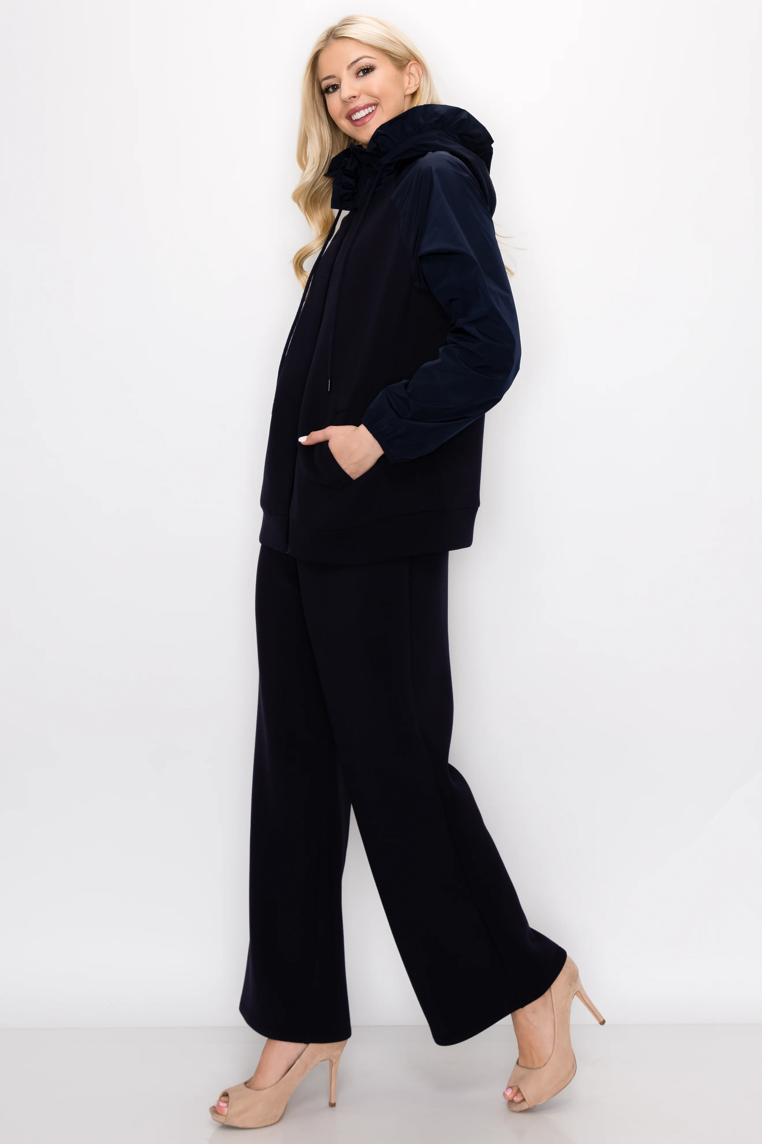 Fion Stretch French Scuba Pant - Image 14