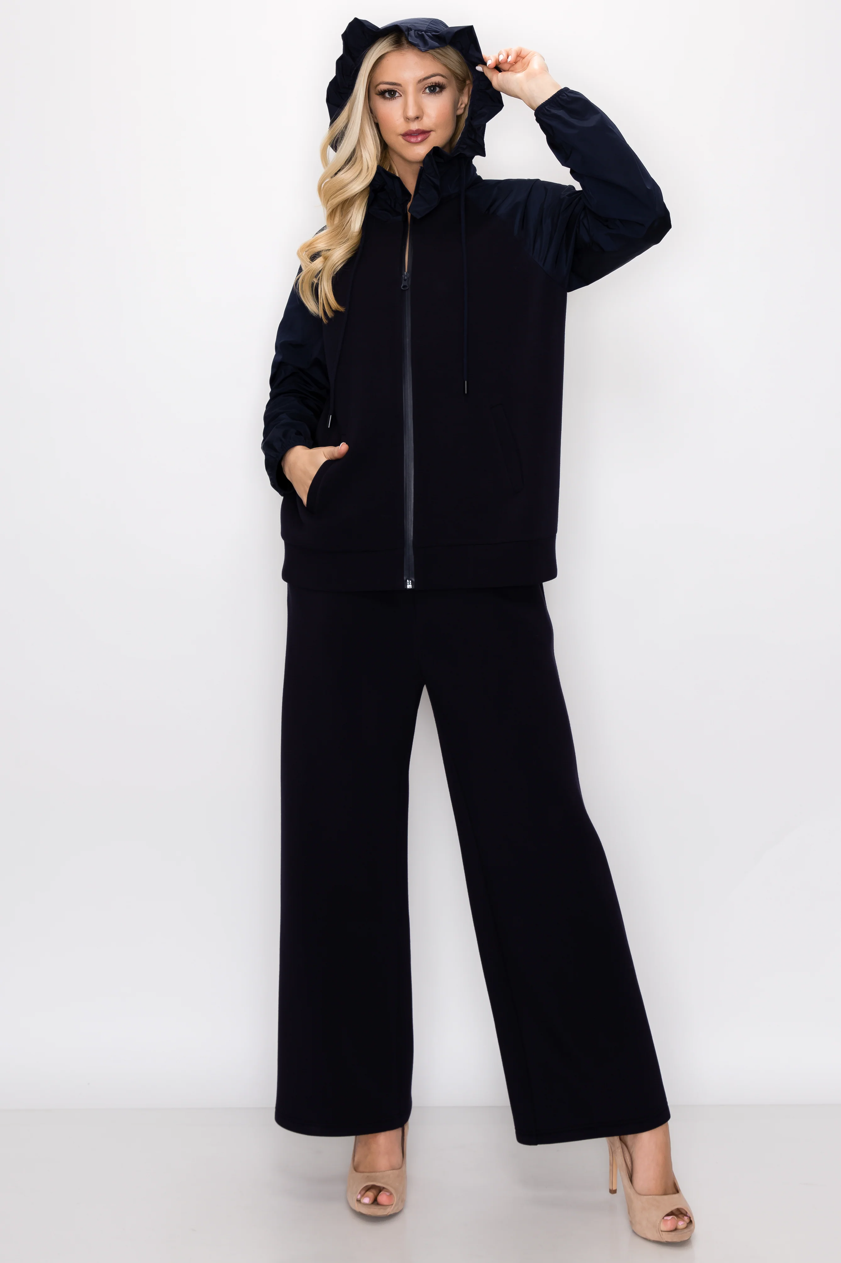 Fion Stretch French Scuba Pant - Image 16