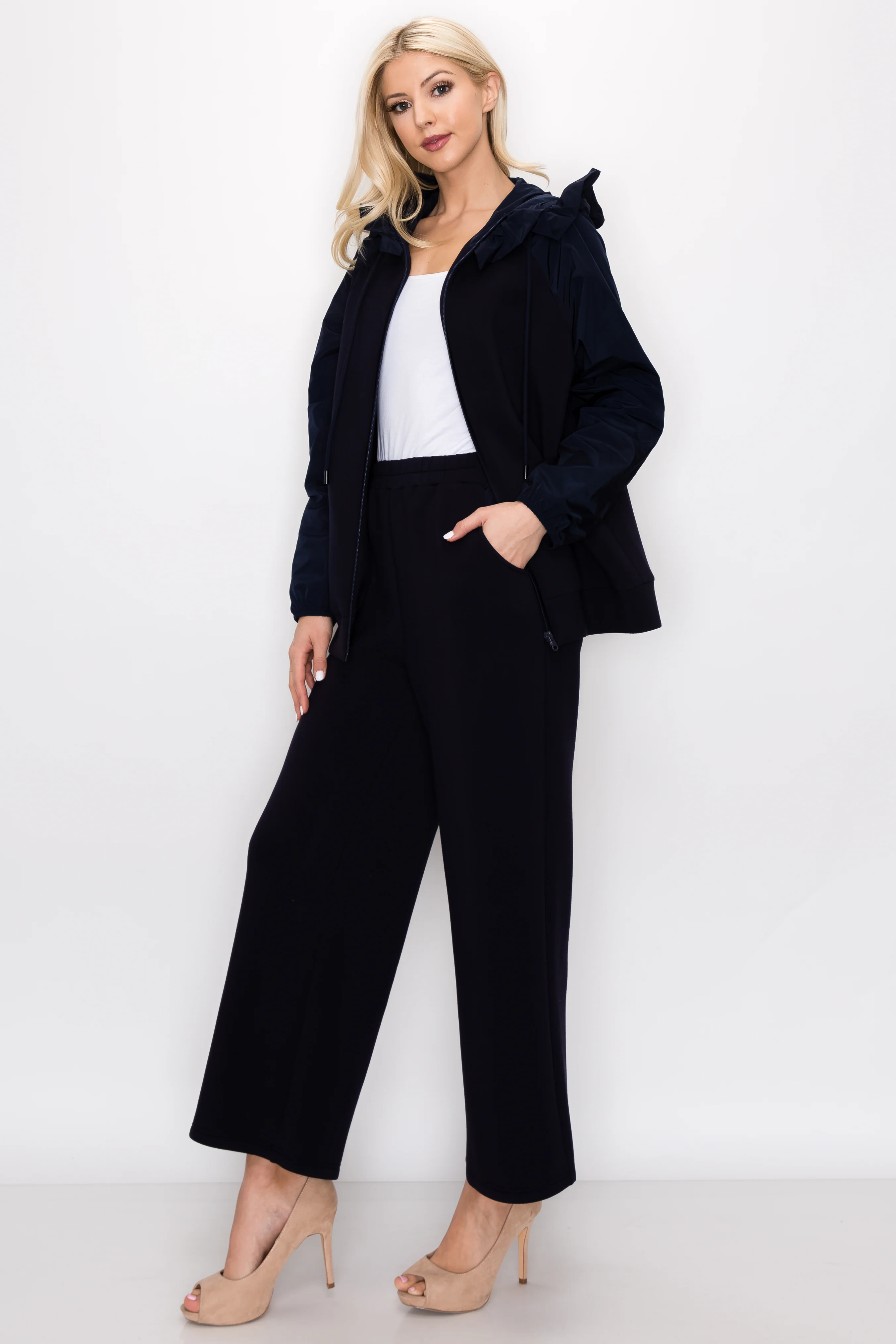 Fion Stretch French Scuba Pant - Image 20