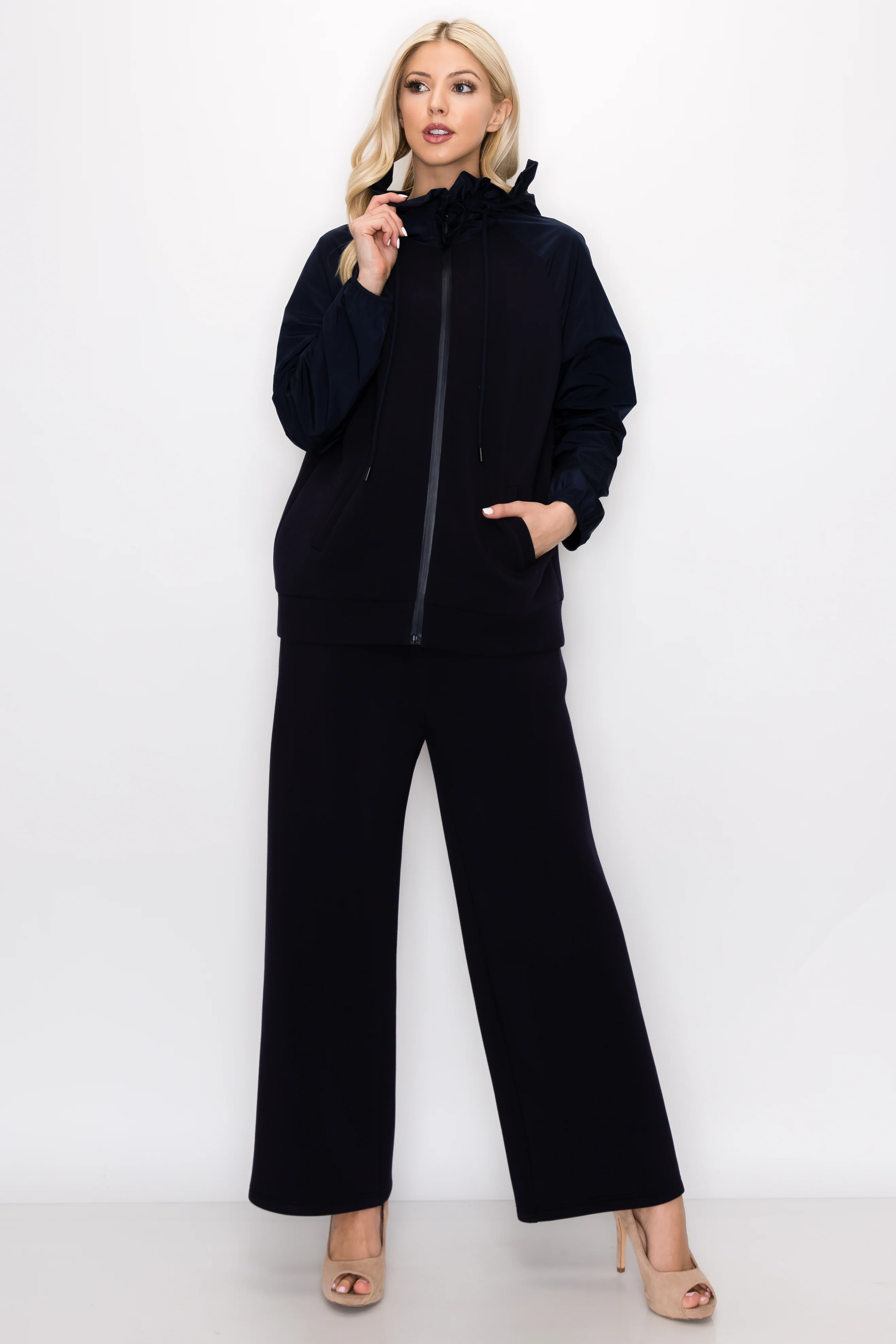 Fion Stretch French Scuba Pant - Image 22