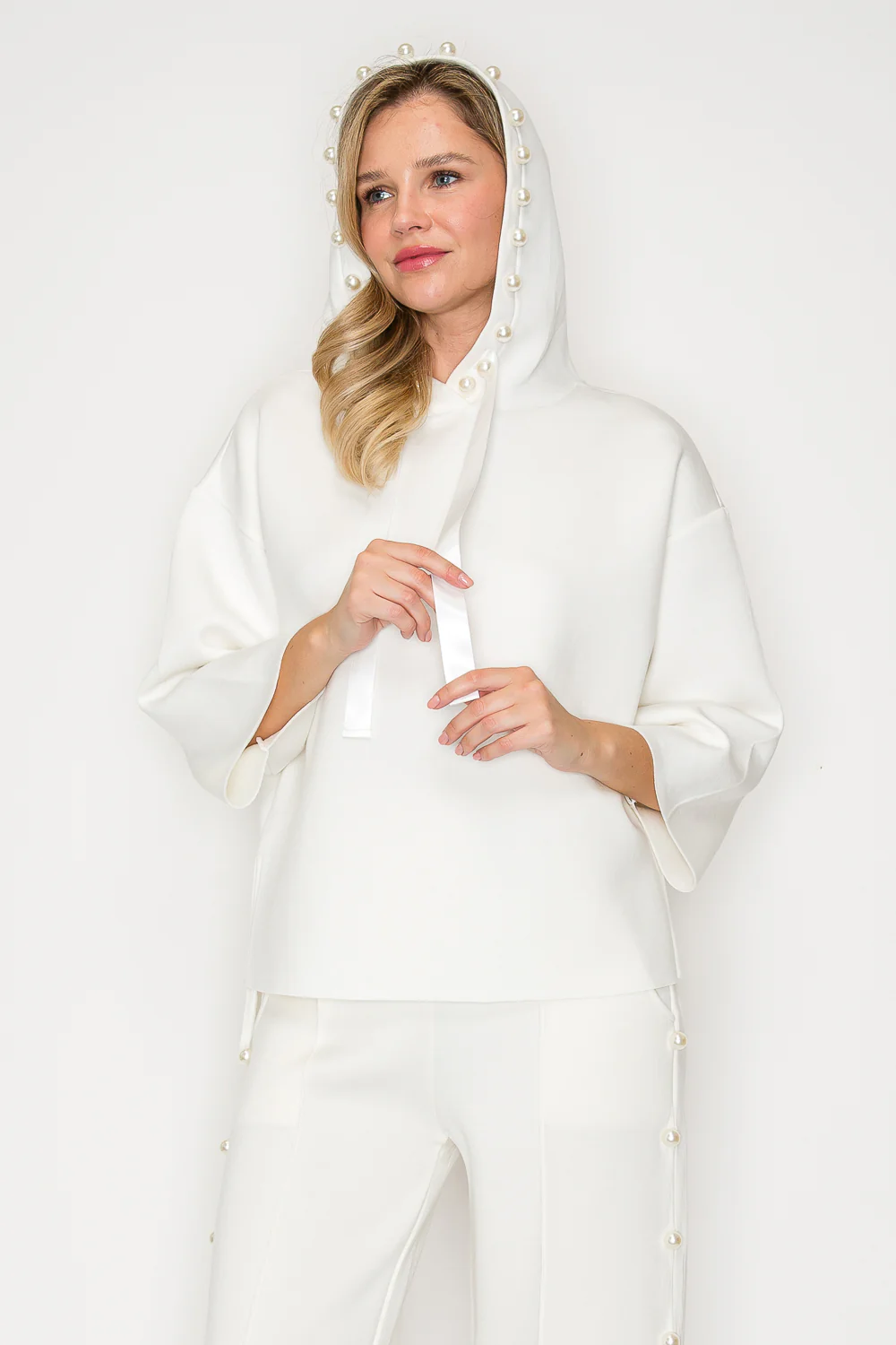 Francine French Scuba Pearl Hoodie - Image 13