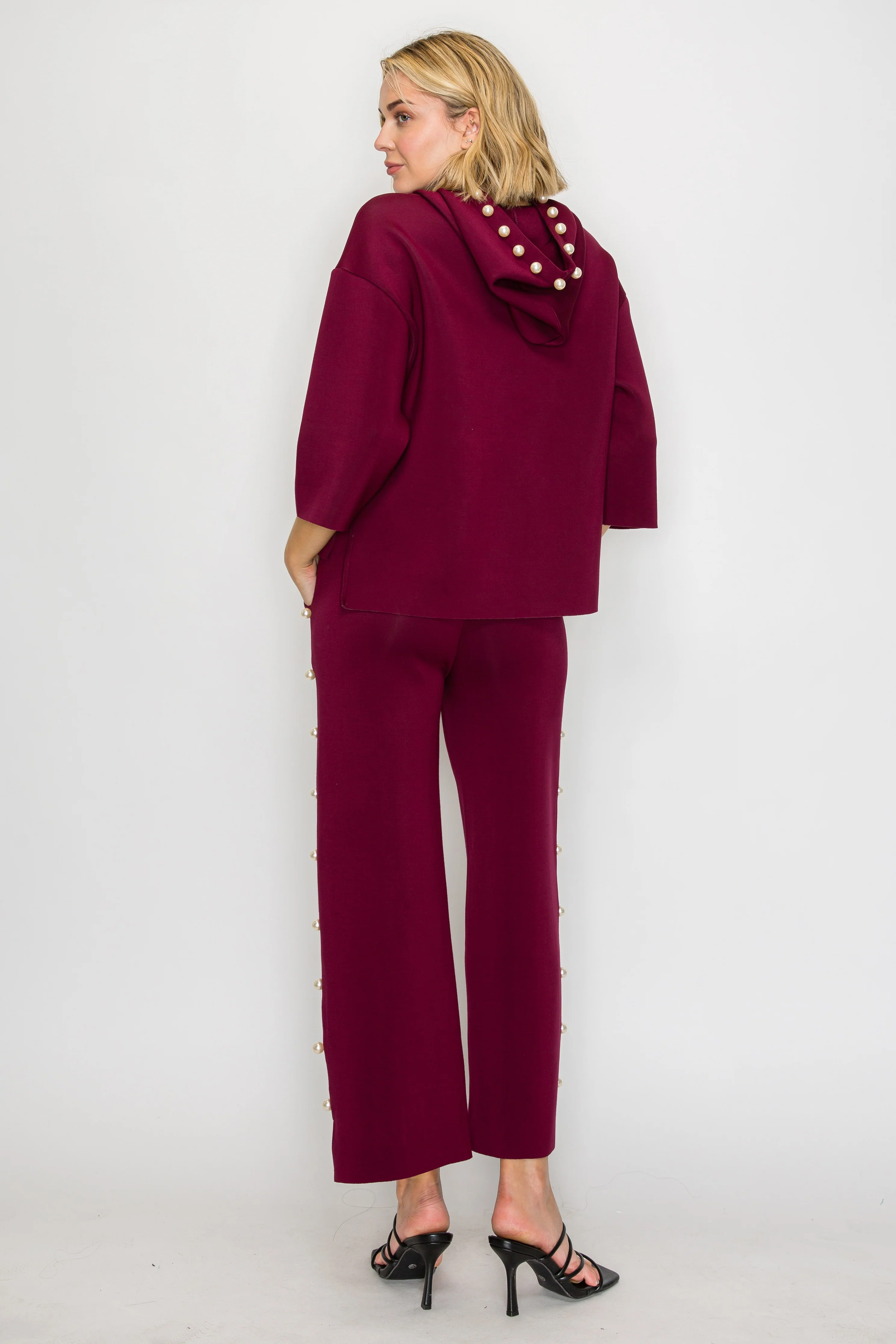 Francine French Scuba Pearl Hoodie - Image 8