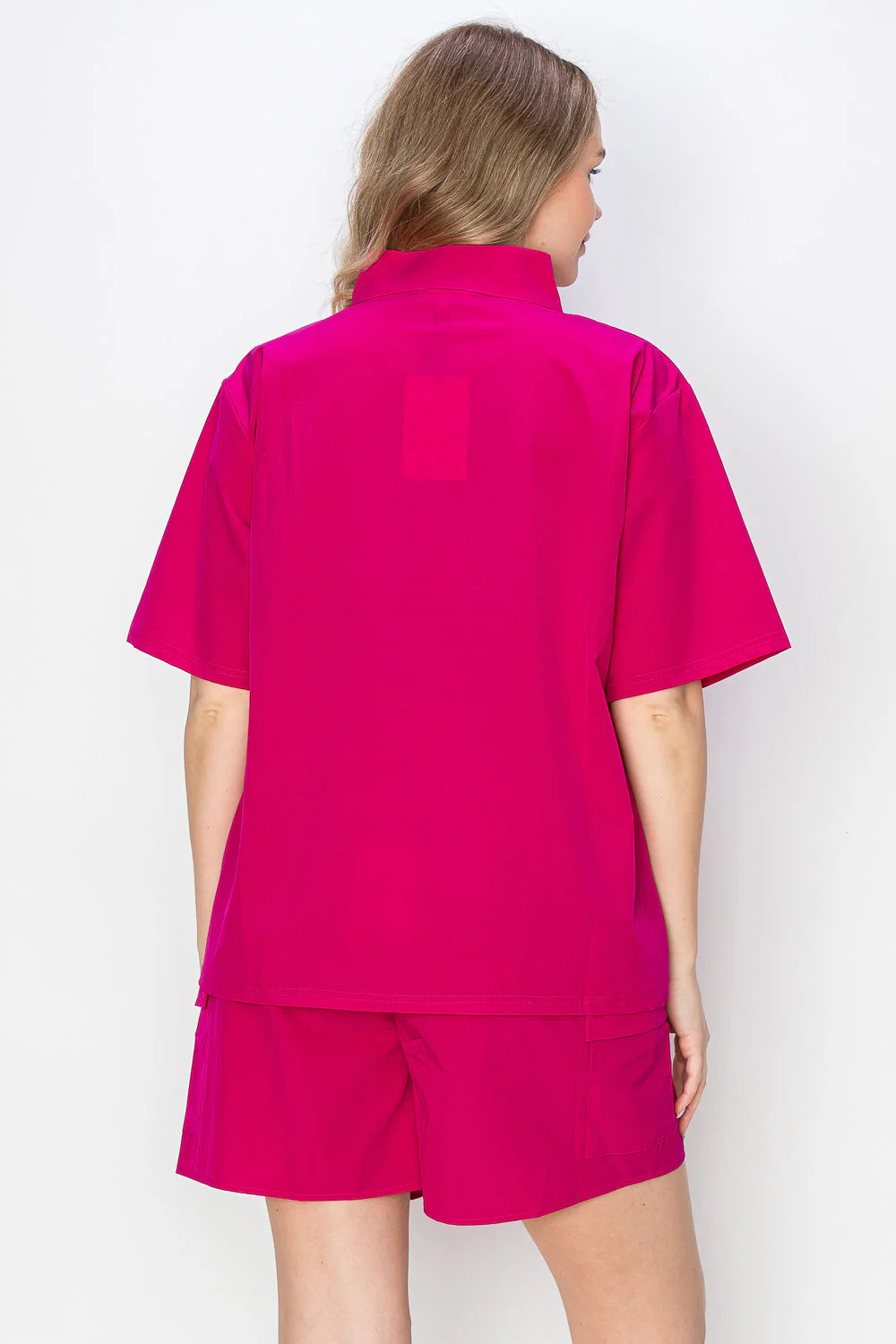 Jari Stretch Parachute Nylon Top - Image 4