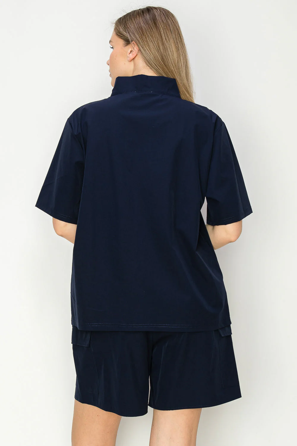 Jari Stretch Parachute Nylon Top - Image 7