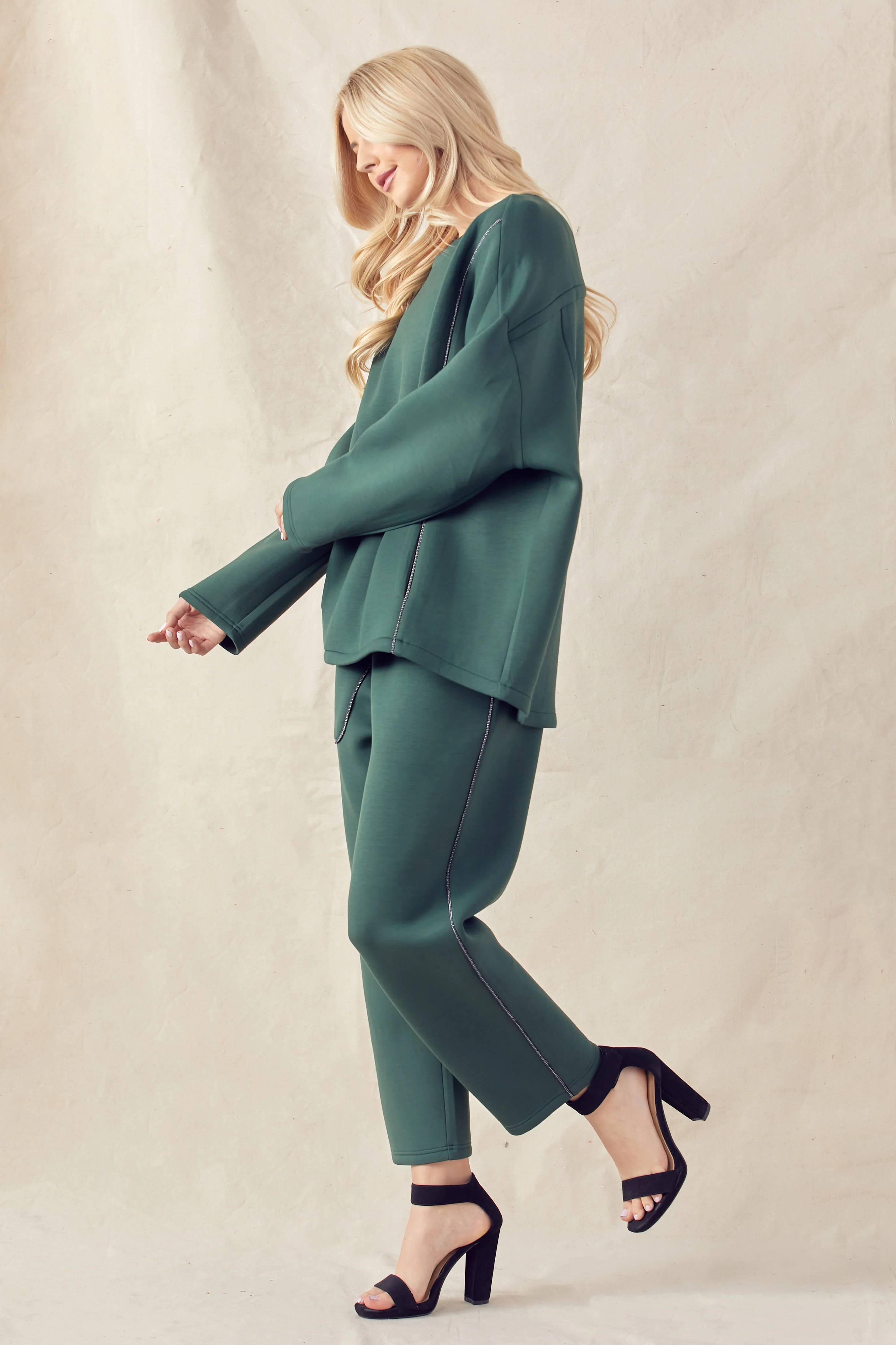 Kelti Stetch French Scuba Pant - Image 12