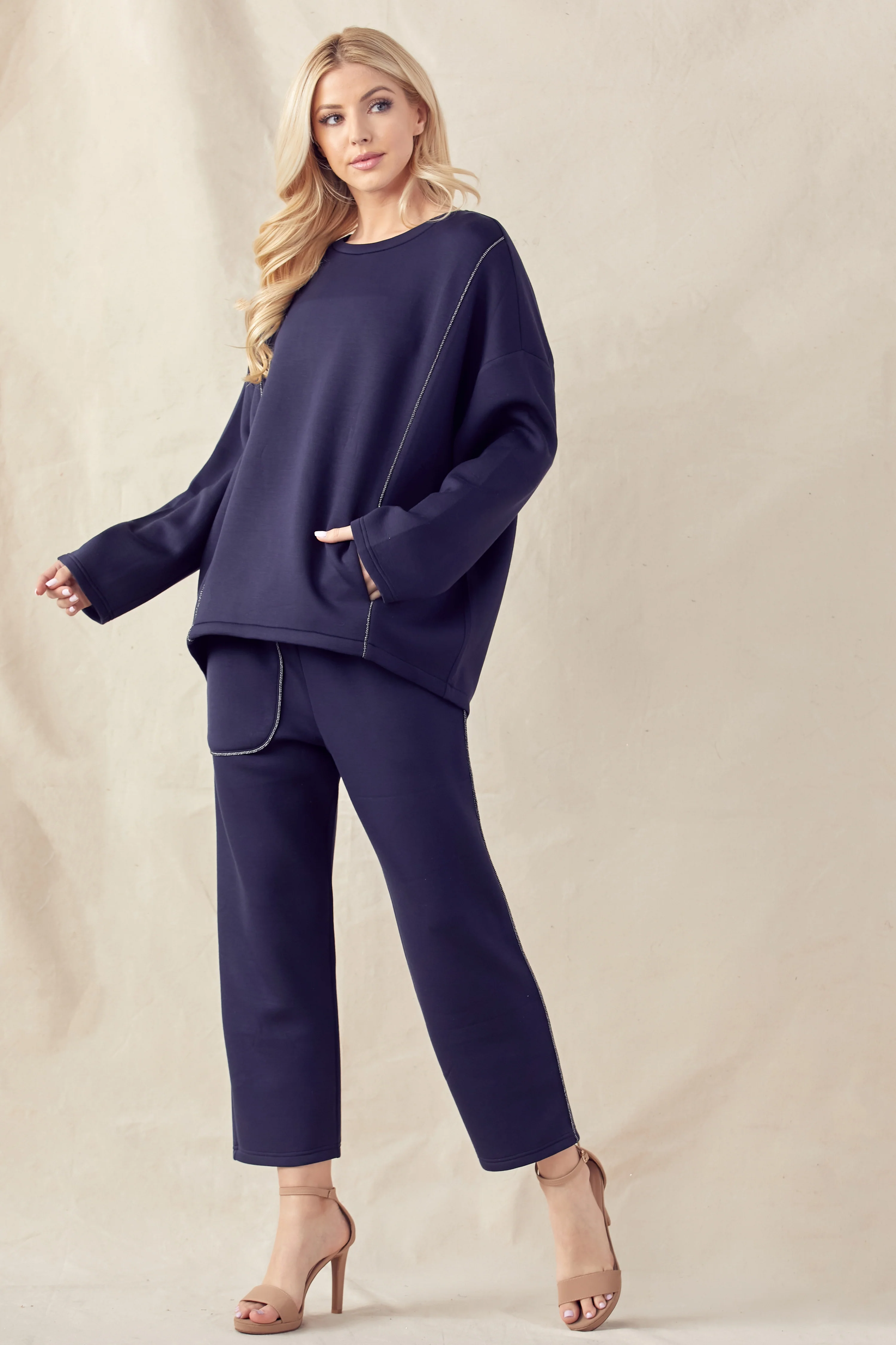 Kelti Stetch French Scuba Pant - Image 16