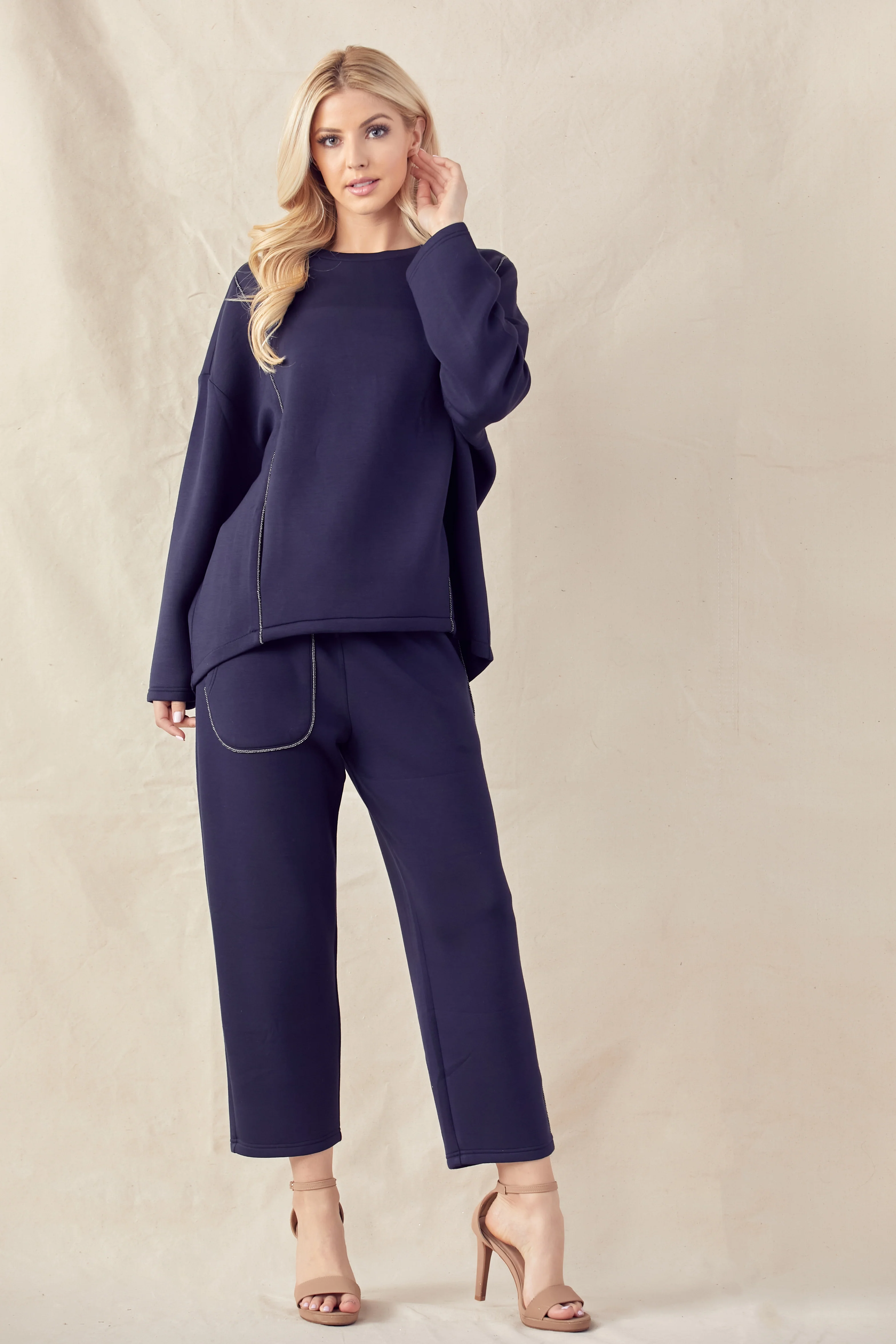 Kelti Stetch French Scuba Pant - Image 19