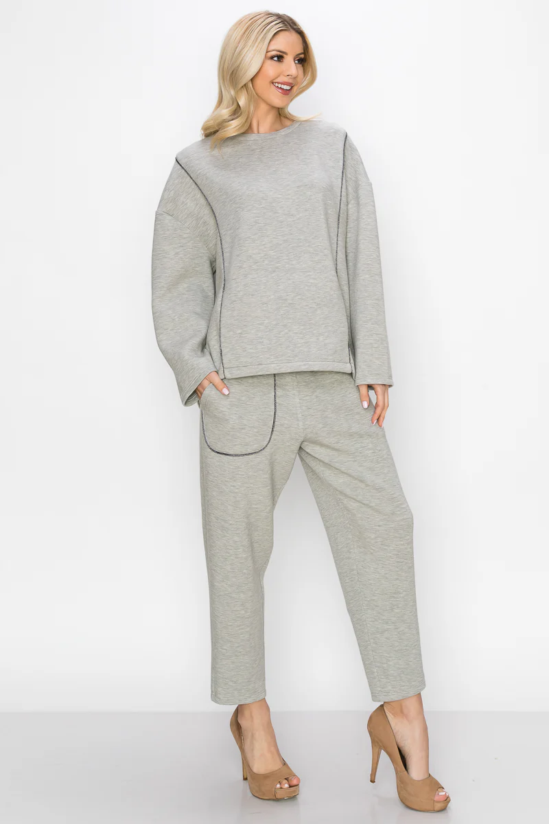 Kelti Stetch French Scuba Pant - Image 3