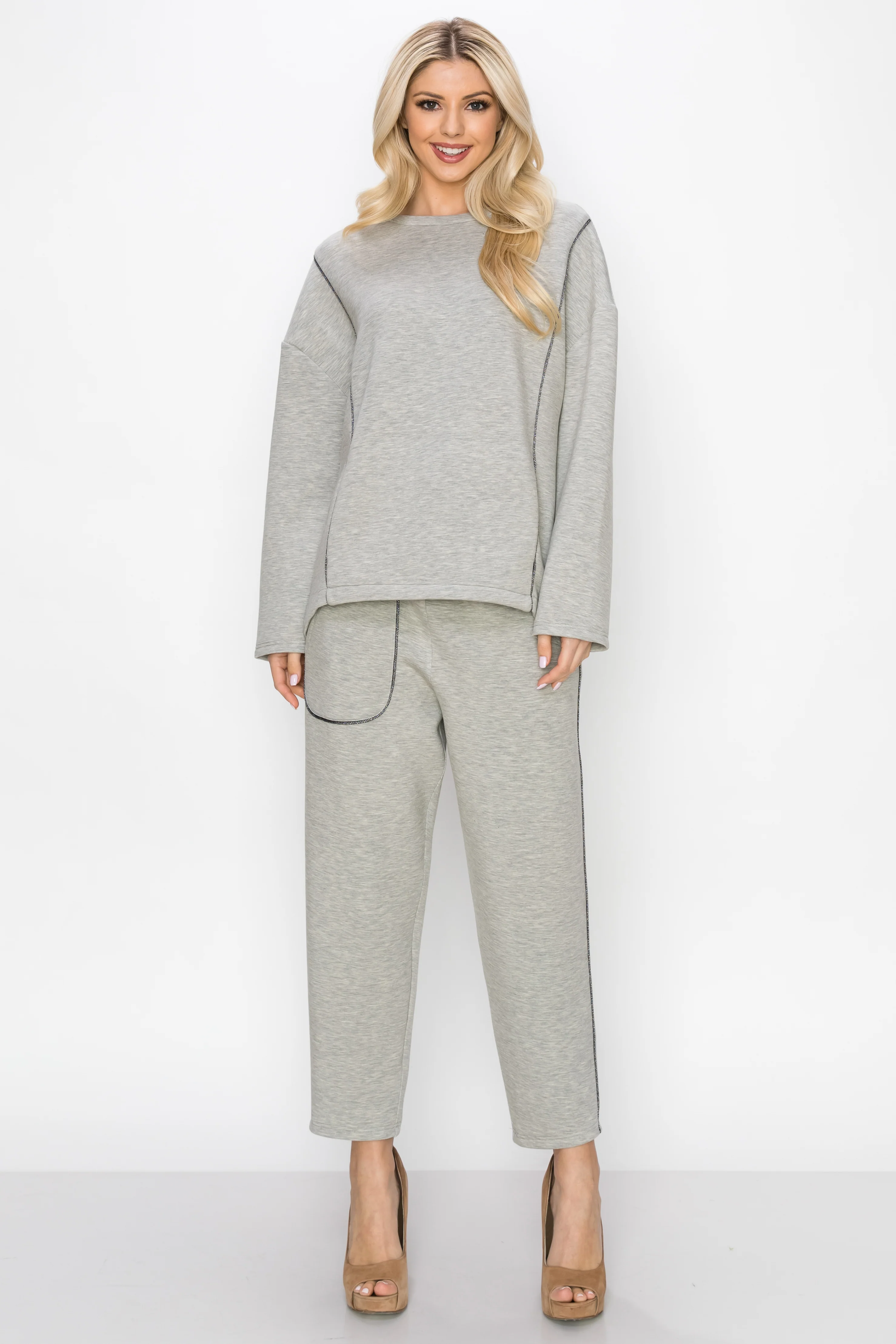 Kelti Stetch French Scuba Pant - Image 4