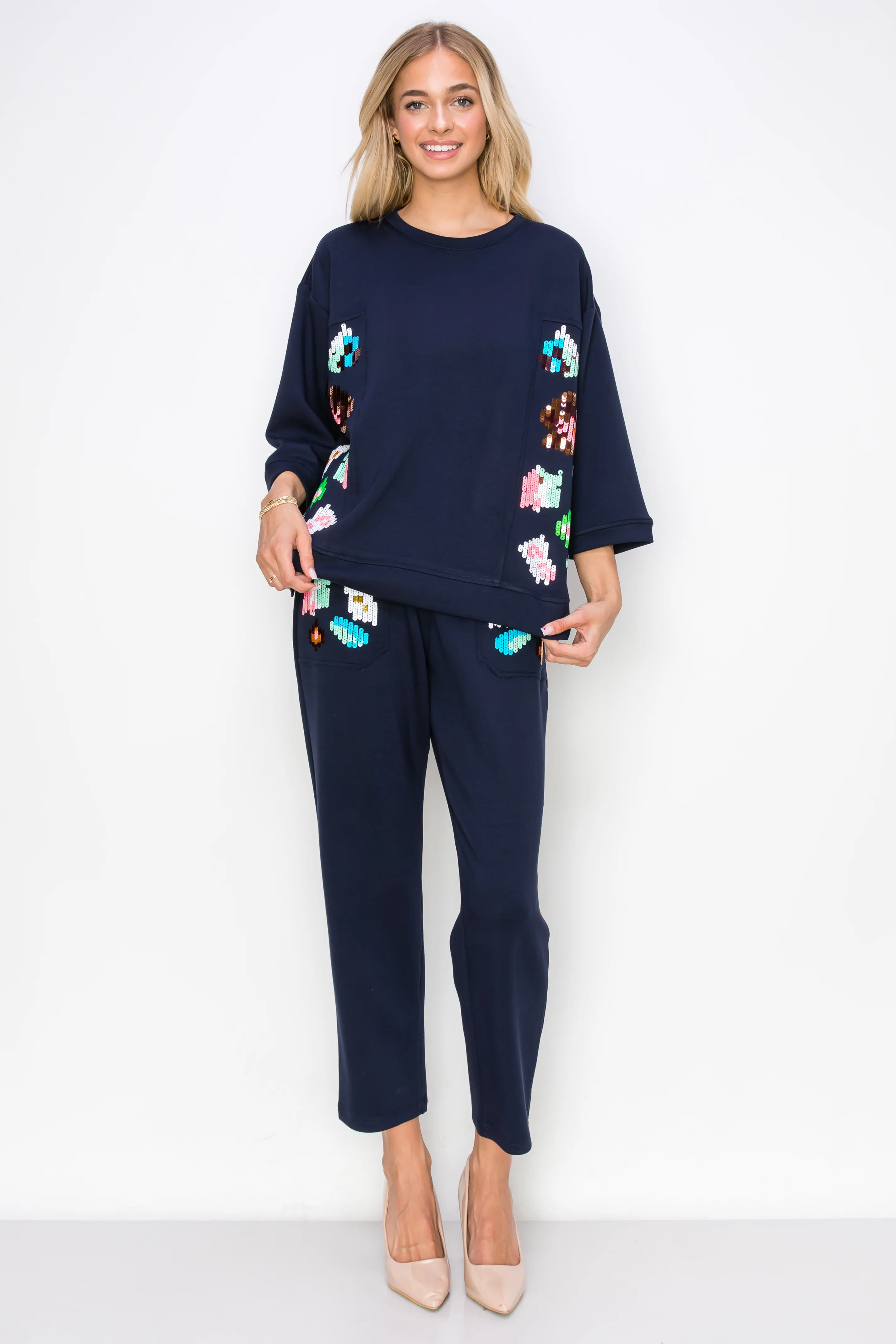 Kendelle Pant with Special Sequin - Image 5