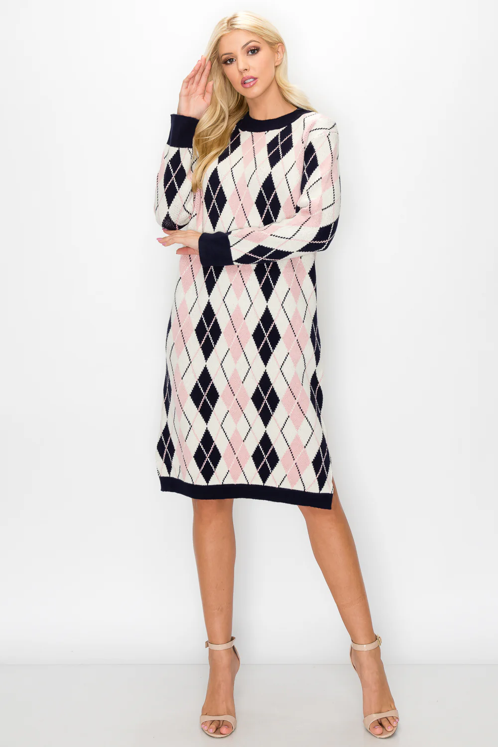 Santanna Knitted Sweater Dress - Image 11