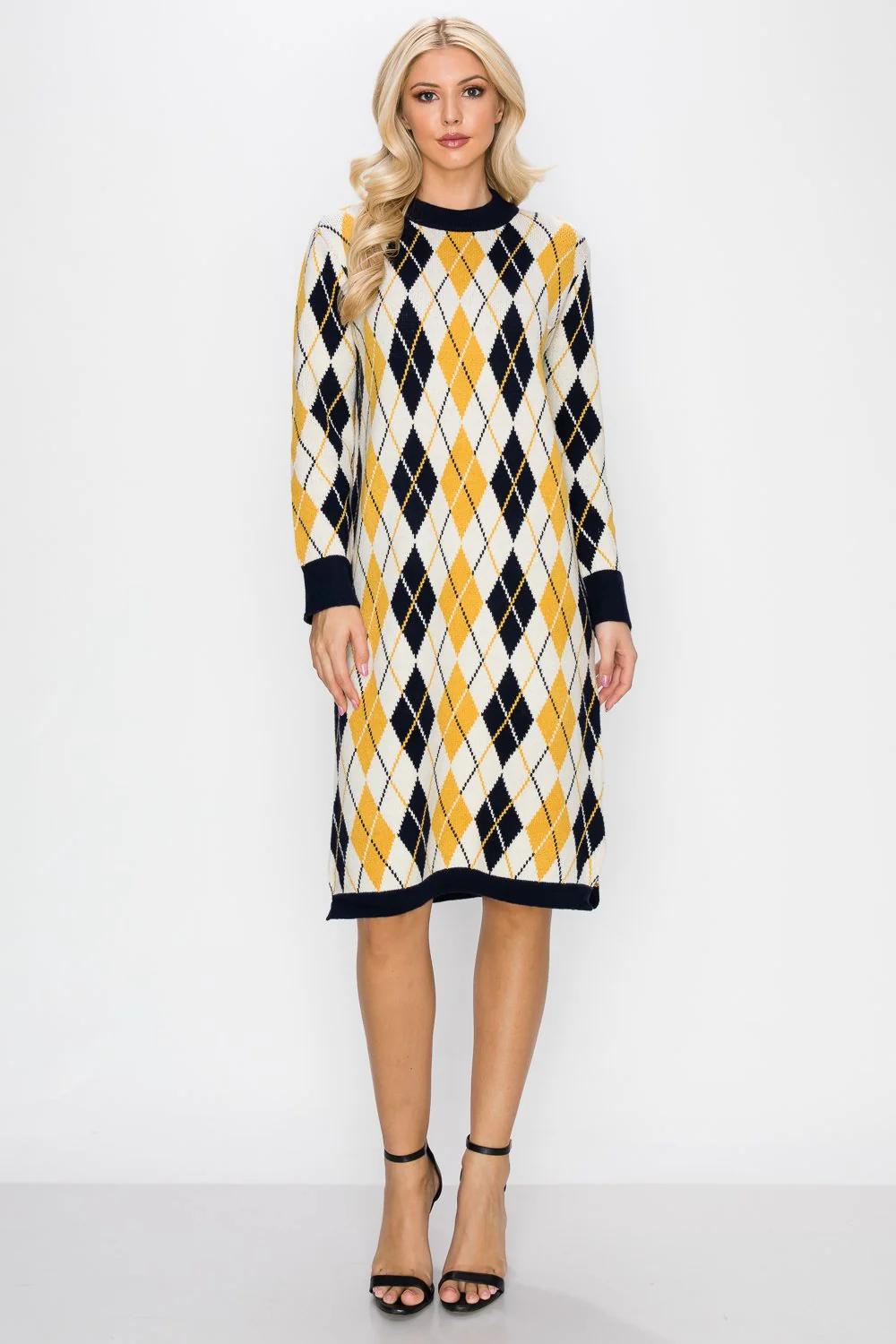 Santanna Knitted Sweater Dress - Image 4