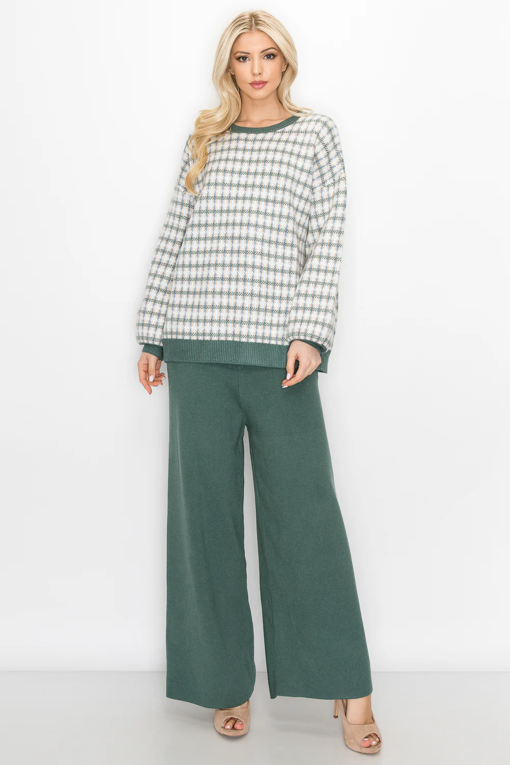 Shelia Stretch Knitted Sweater Pant - Image 3