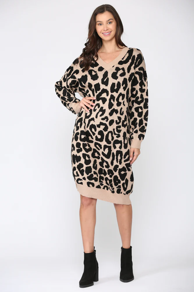 Stelle Sweater Knitted Dress - Image 5